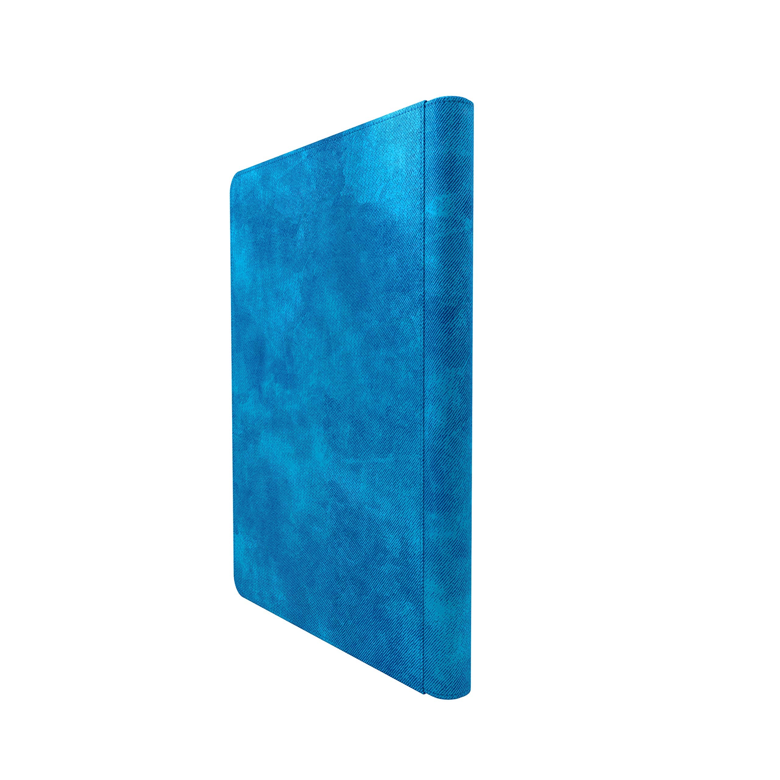 Gamegenic Zip-Up Album 18-Pocket - Holds 360 Double-Sleeved Cards, Blue 3