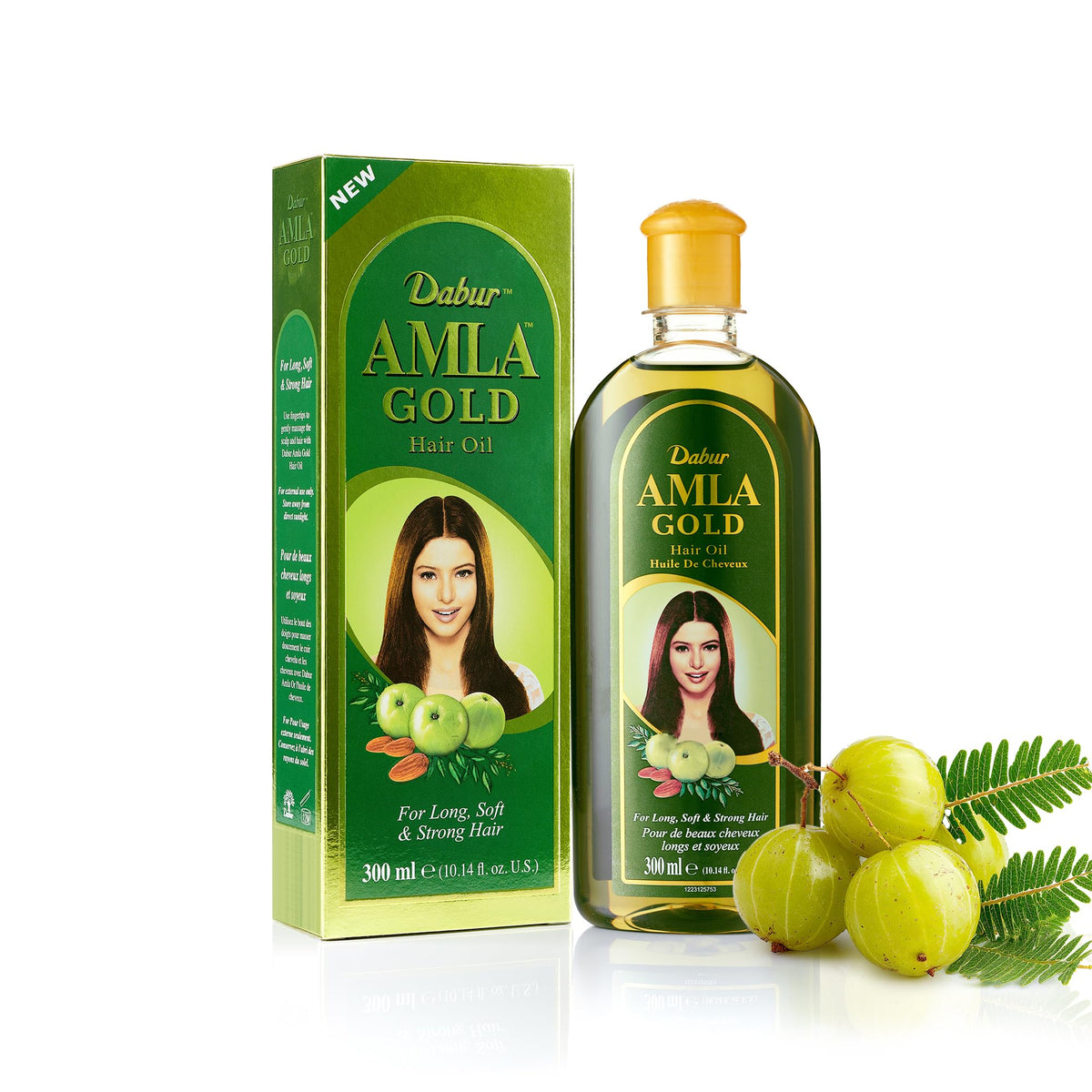Dabur Amla Gold Hair Oil - 300ml | Nourishes Scalp, Prevents Hair Fall, Strengthens Hair