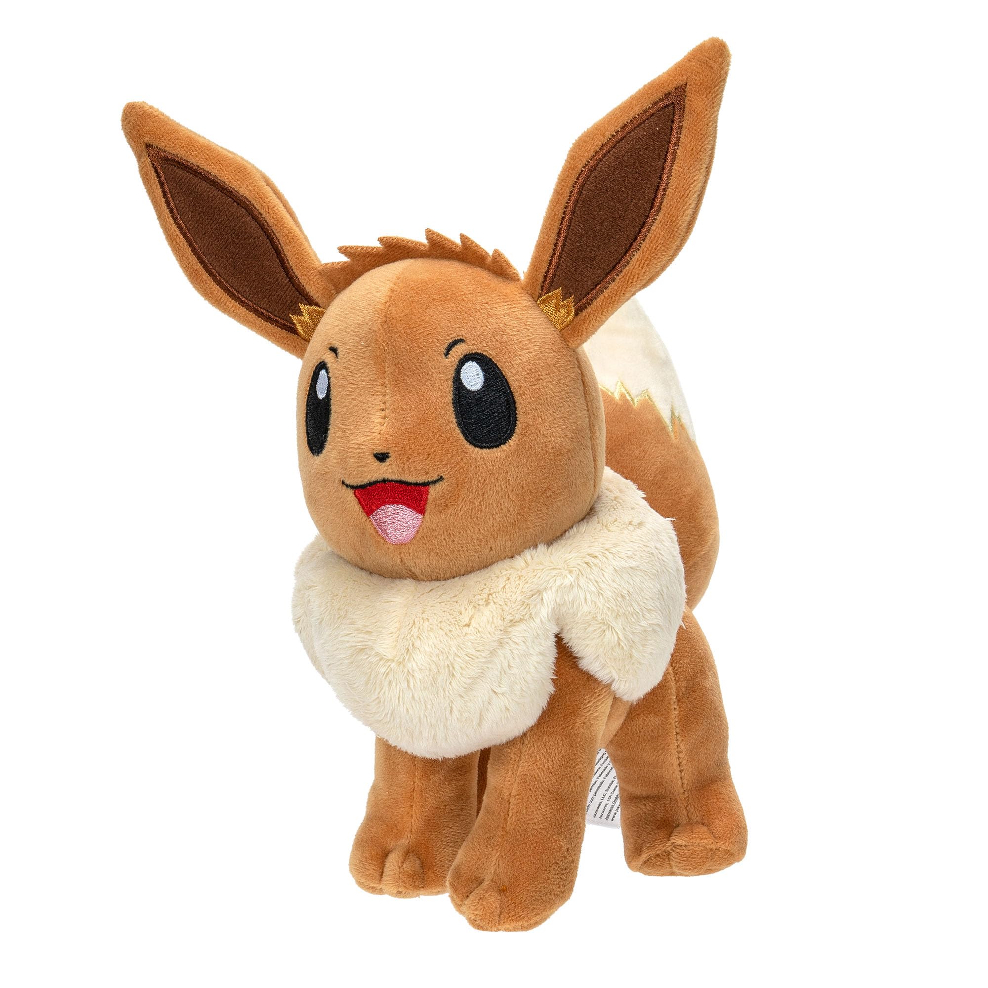 Pokémon Eevee Soft Plush - 8-Inch Cuddly Stuffed Toy | Polyester | Unisex Children 4