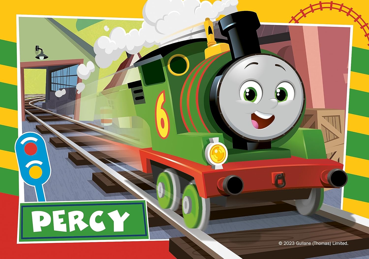 Ravensburger Thomas & Friends First Jigsaw Puzzle - 4-in-1 Progressive Puzzle Set for Toddlers 18 Months+ 5