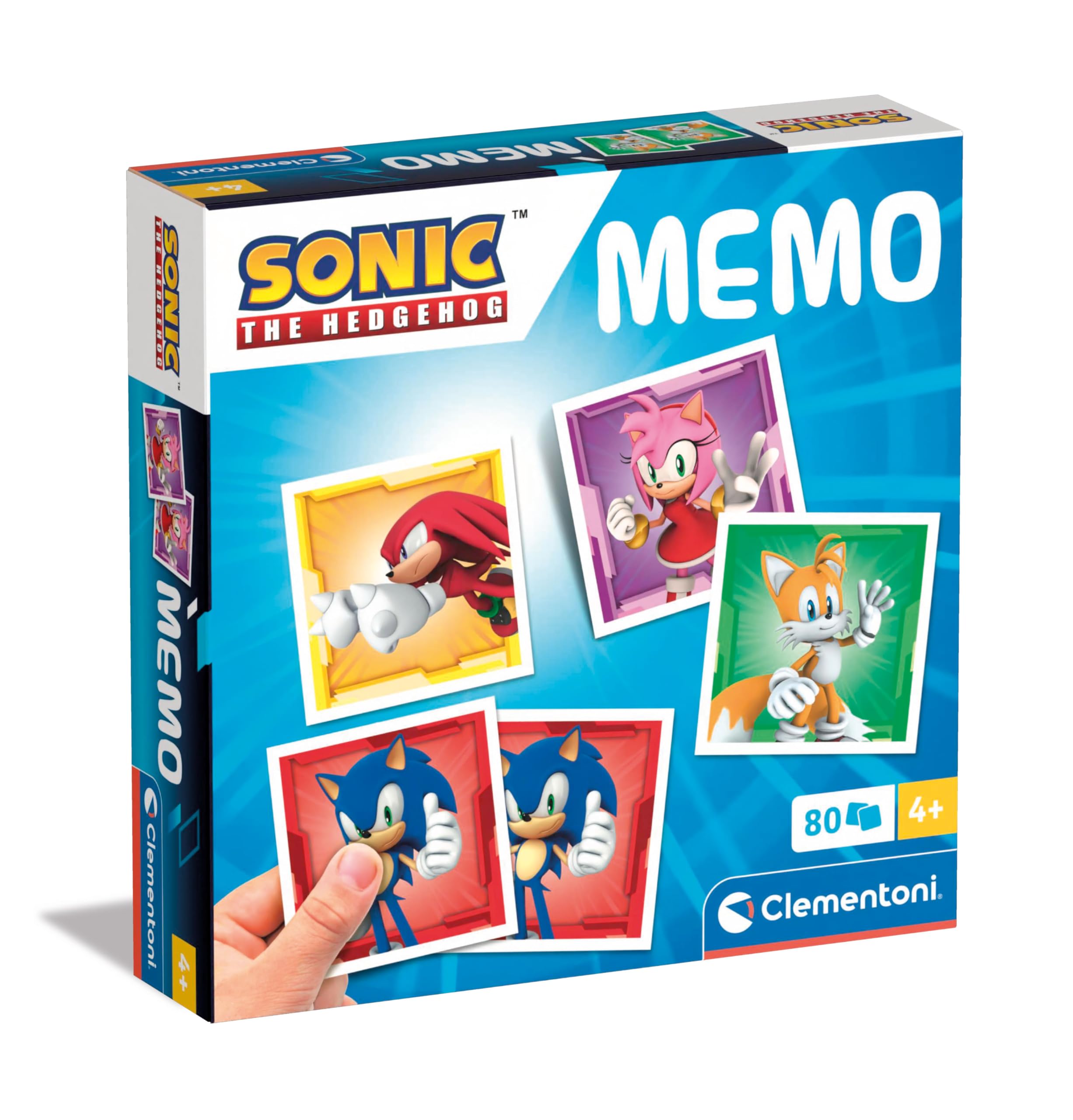 Clementoni Memo Sonic 80 Tiles Educational Memory Game 1