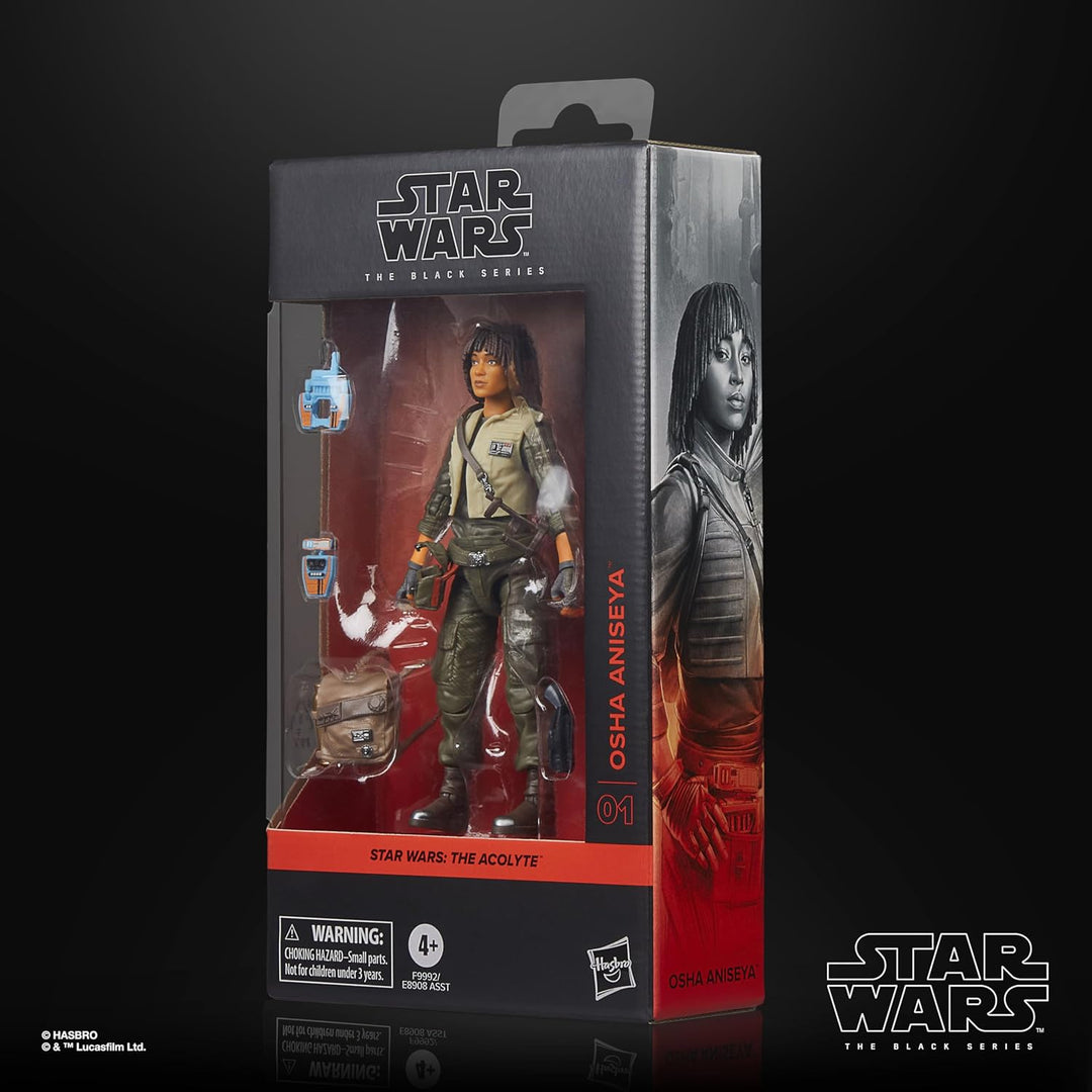 Star Wars The Black Series Osha Aniseya Action Figure - Collectible 15-cm Figure from The Acolyte