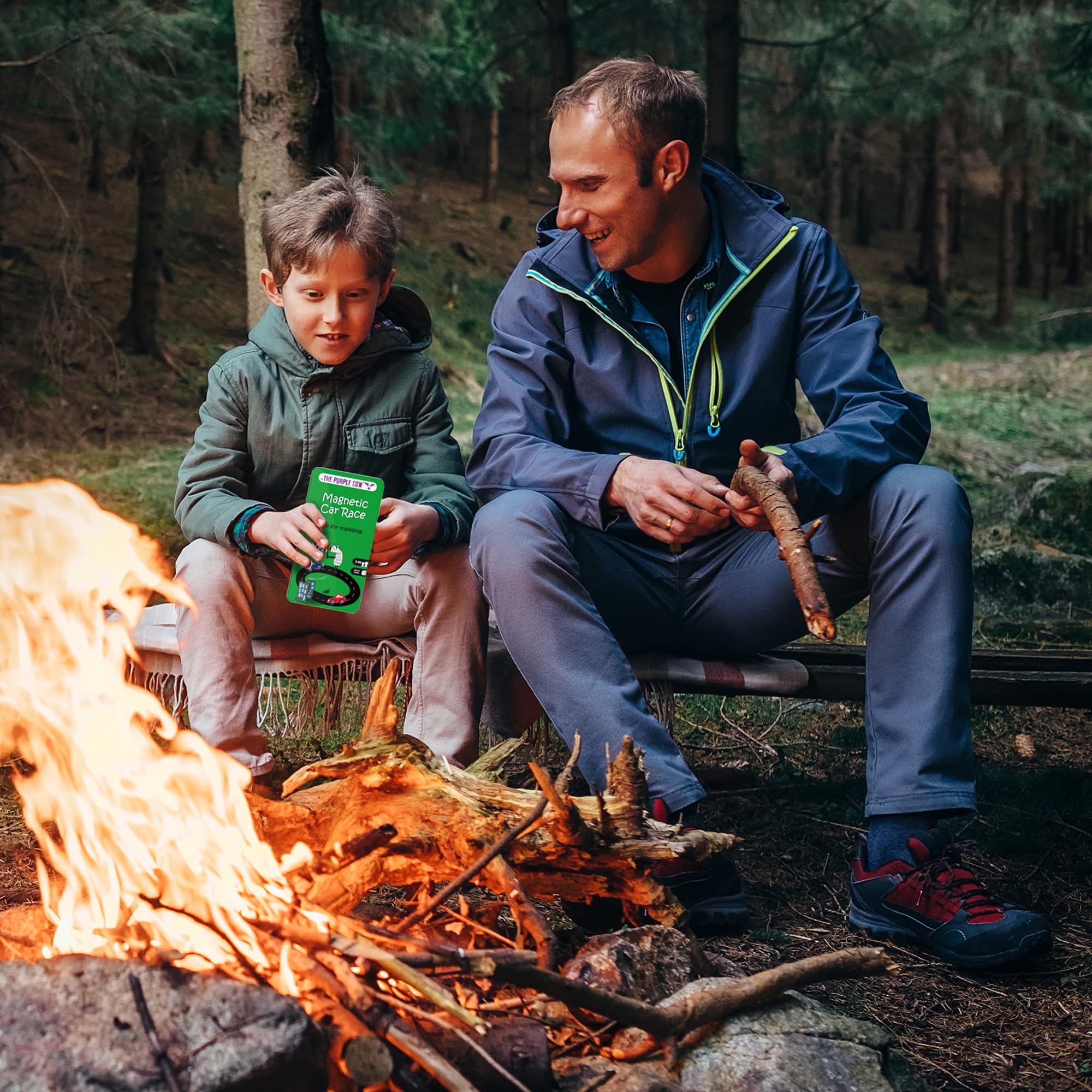 The Purple Cow Car Race Magnetic Travel Game 15