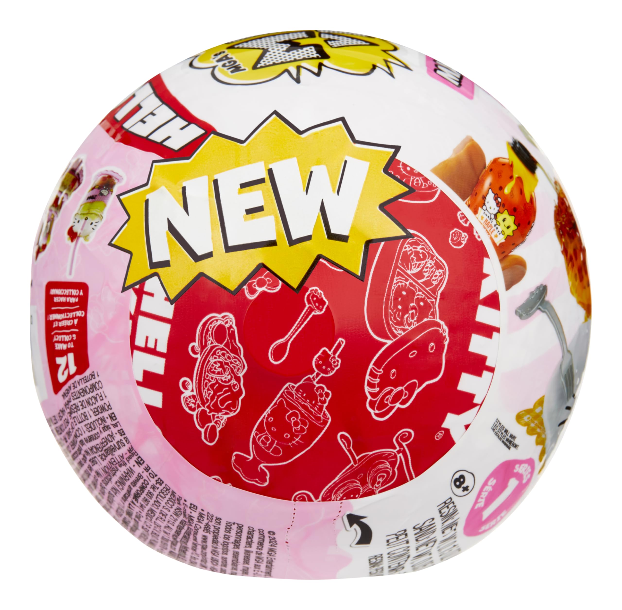 MGA's Miniverse Make It Mini Food Hello Kitty Collectibles - DIY Resin Crafts for Ages 8+ 9