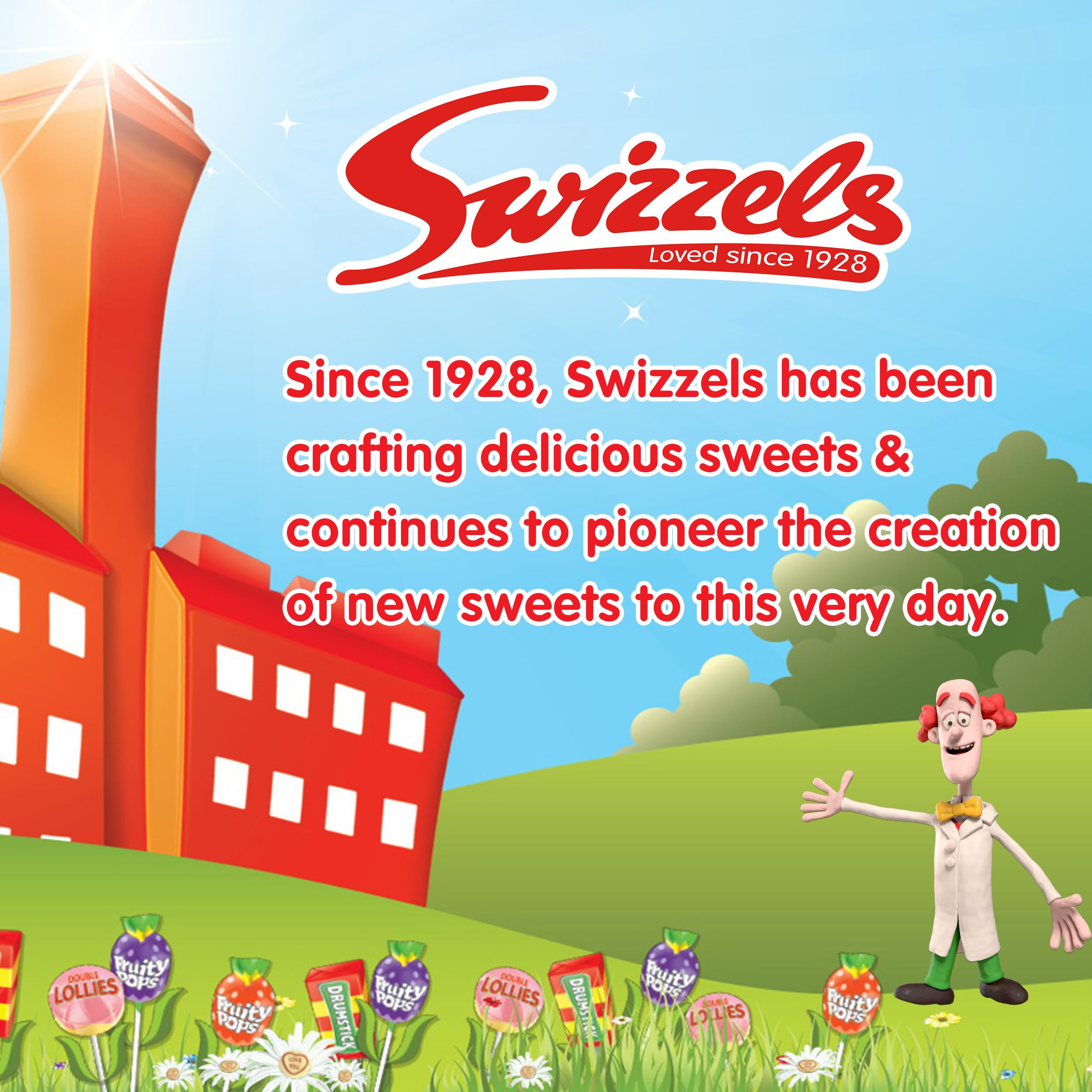 Swizzels Squashies Rhubarb & Custard Flavour Sweets | 120g Gummy Pack 4