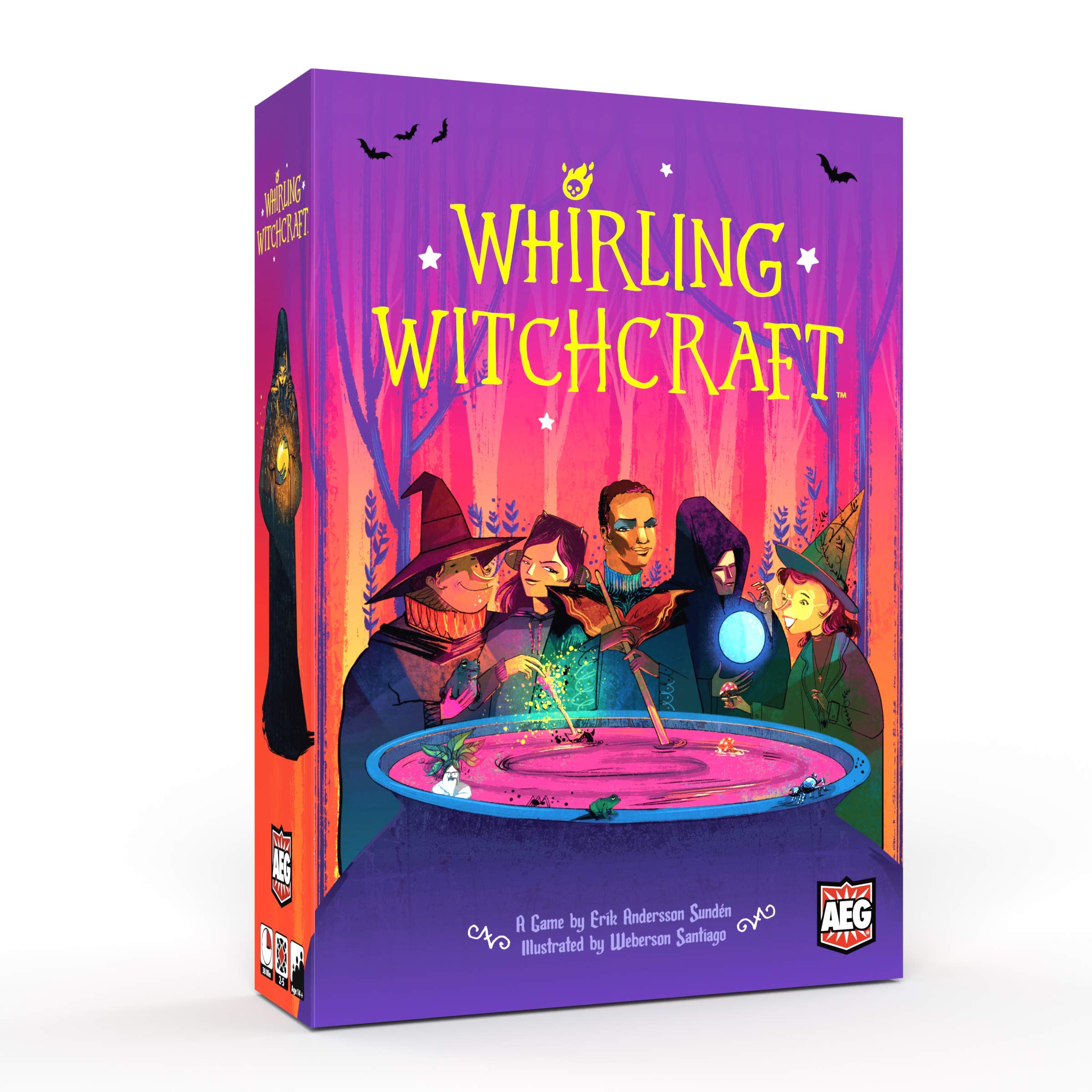 Alderac Entertainment Group Whirling Witchcraft Board Game 9