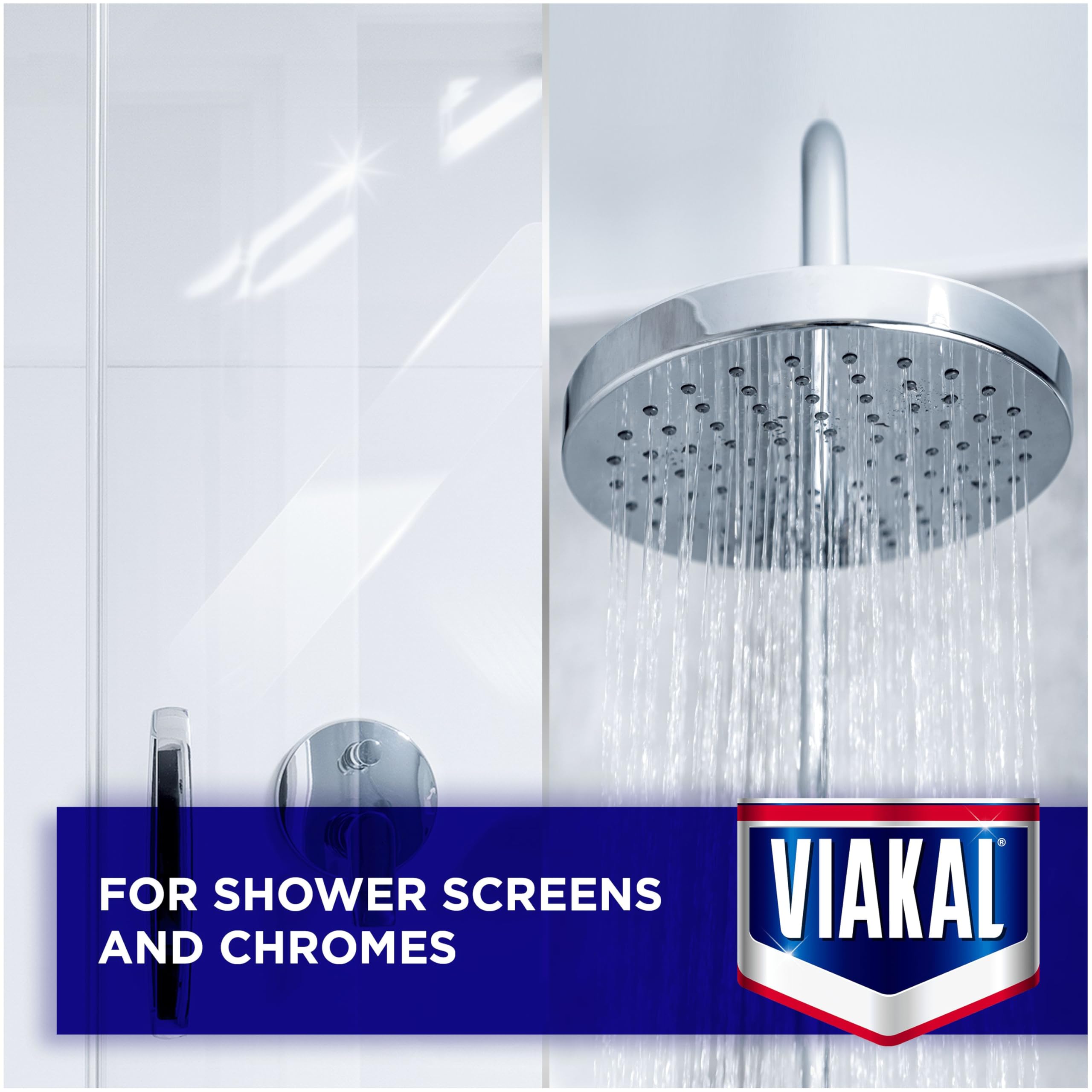 Viakal Classic Limescale Remover Spray - Eliminates 100% Limescale | Floral Scent | 1050ml 5