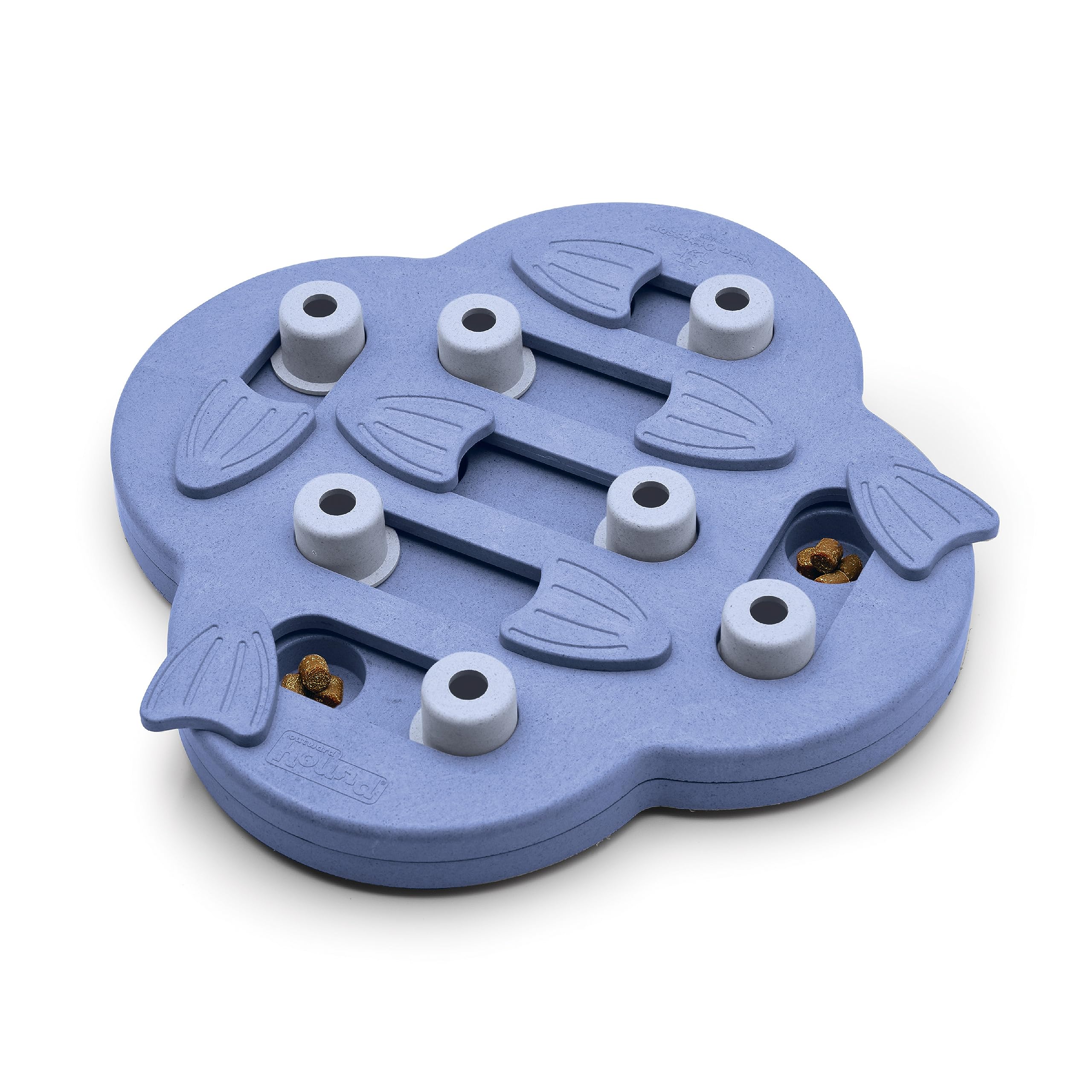 Outward Hound Nina Ottosson Dog Hide N' Slide Purple Interactive Treat Puzzle - Level 2 Intermediate