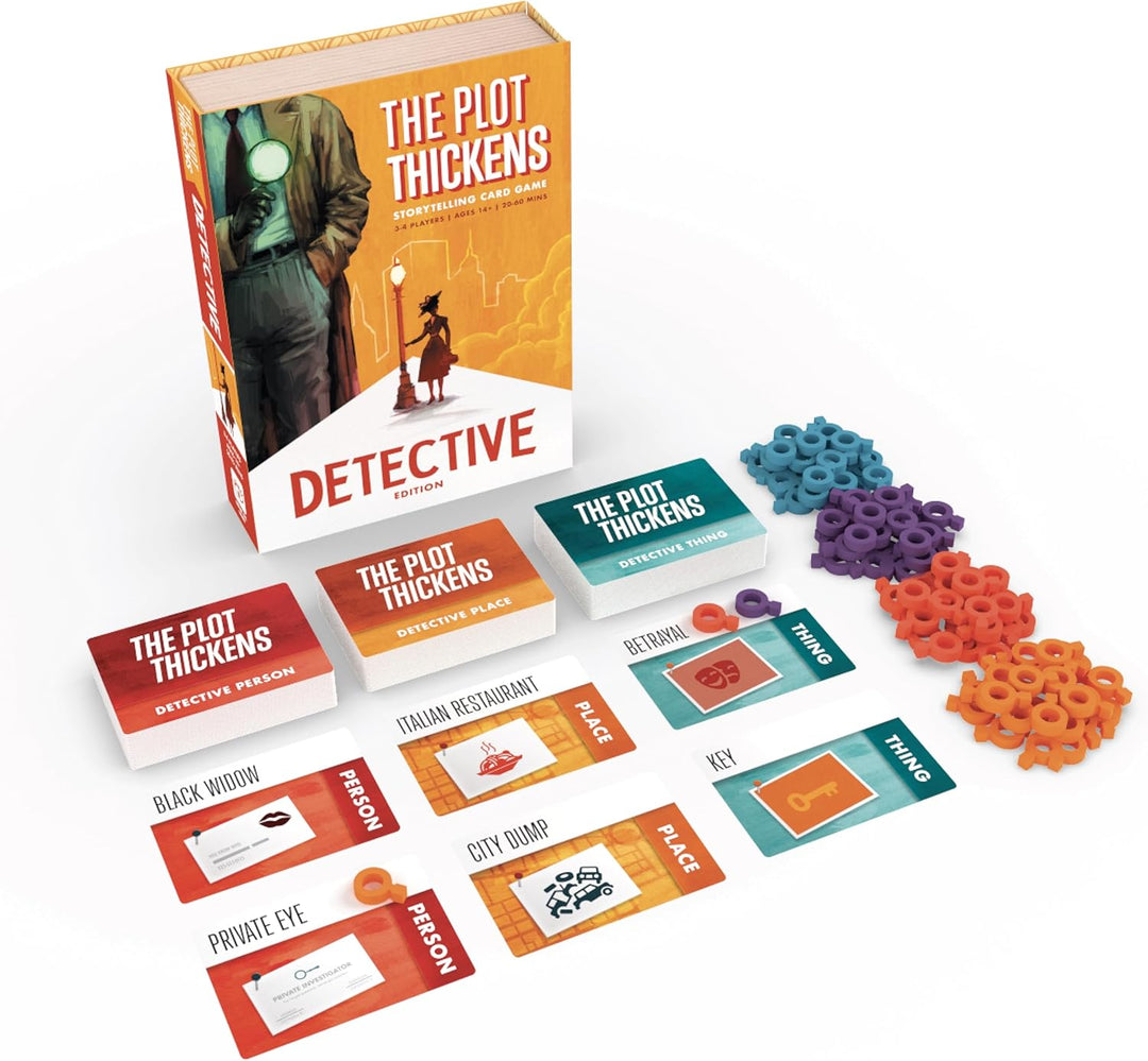 Bright Eye Games The Plot Thickens: Detective Edition Card Game (TPT002)