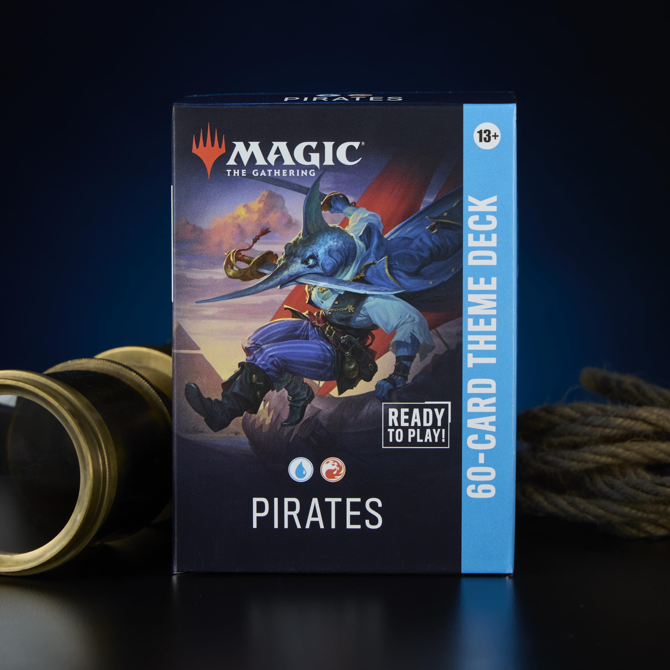 Magic: The Gathering Lorwyn Eclipsed - 60-Card Pirates Theme Deck | Standard Edition