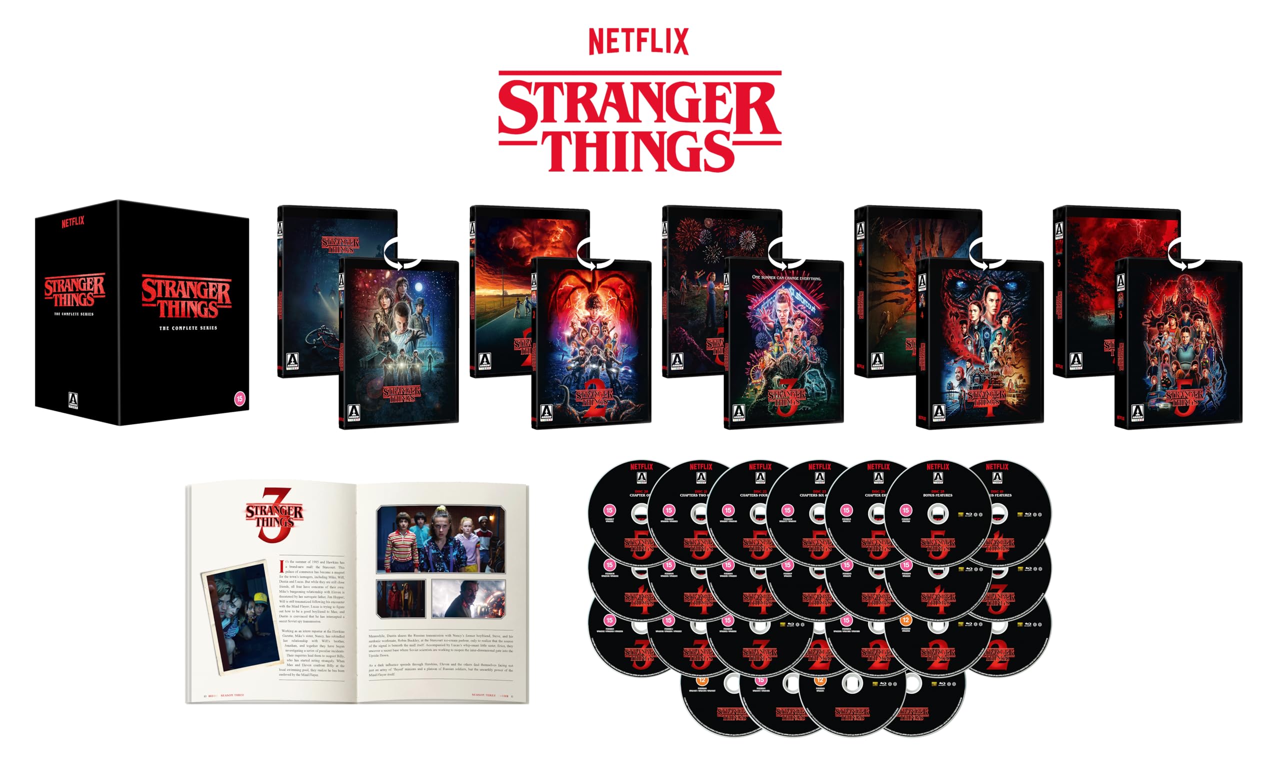 Stranger Things: The Complete Series [Blu-ray Box Set] 1