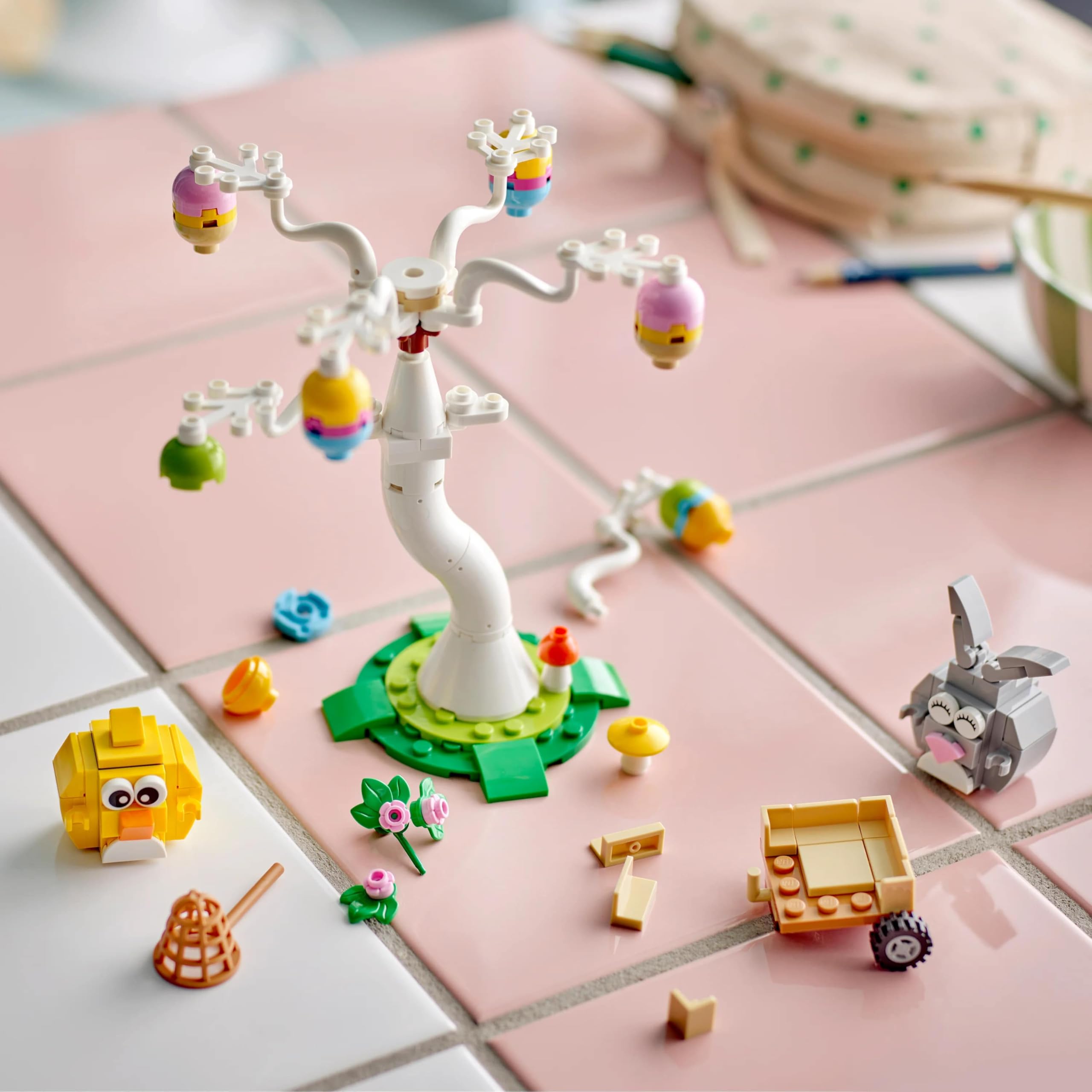 LEGO Easter Bunny and Chick Egg Hunt Building Set 40808 | Ages 8+ | 140 Pieces 4