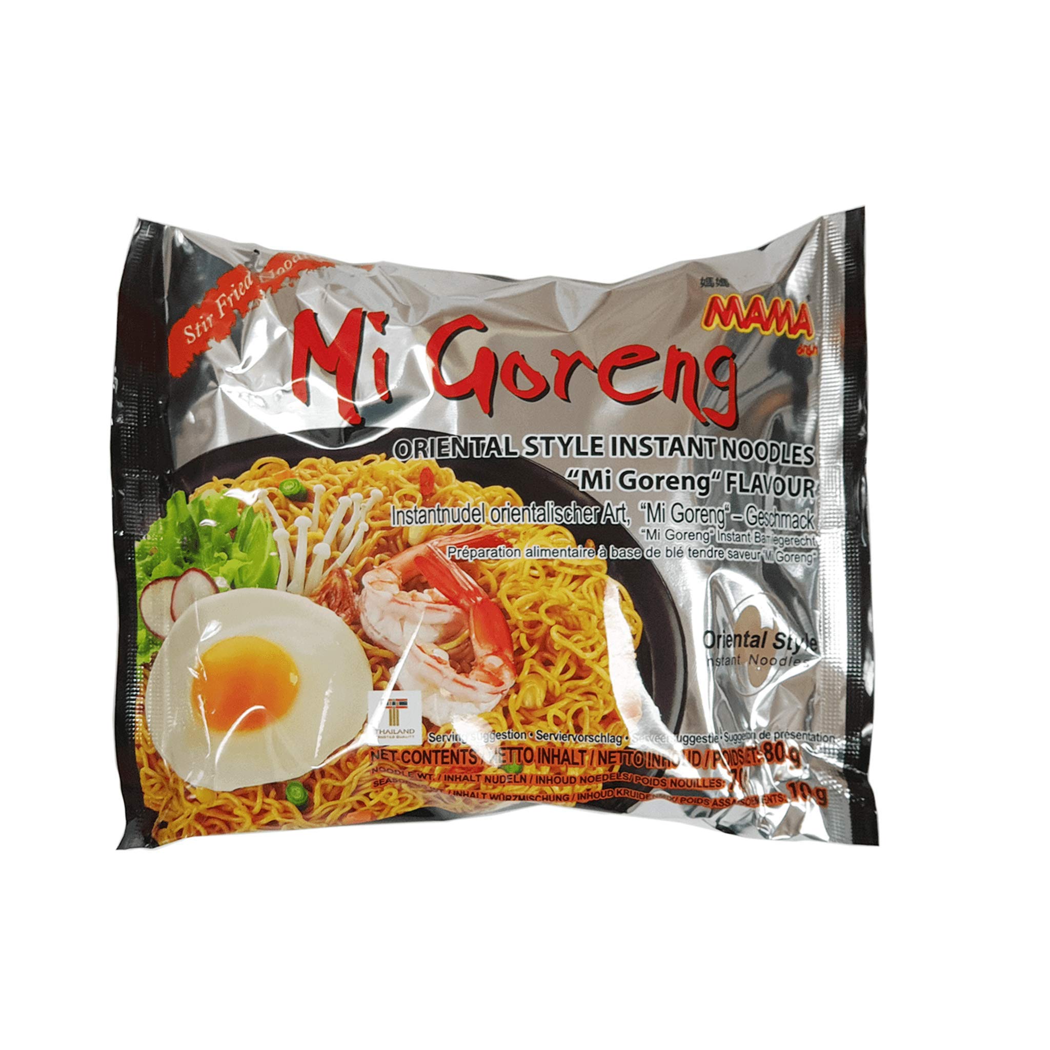 MAMA Mi Goreng Oriental Style Instant Noodles 80g 1