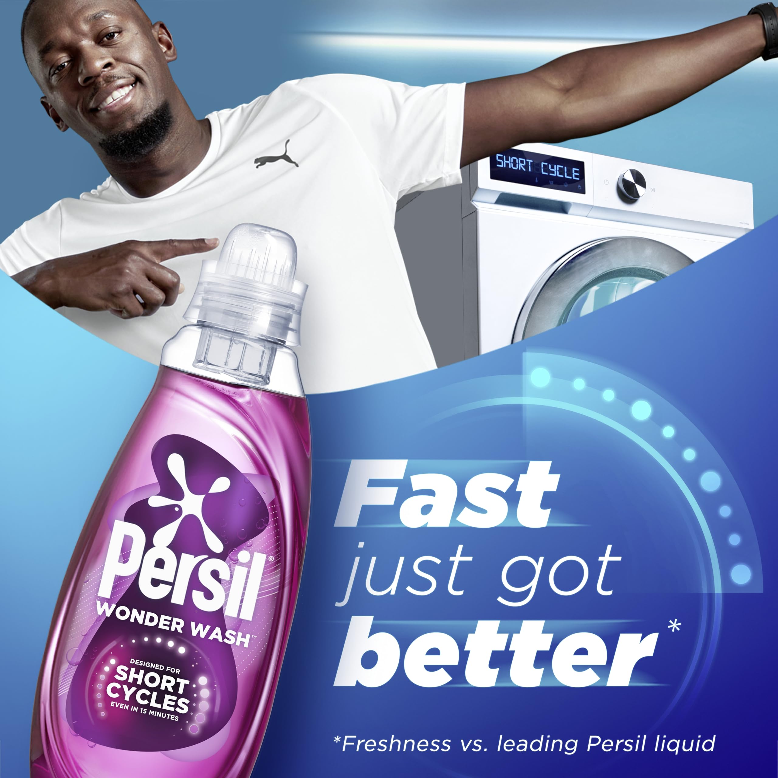 Persil Wonder Wash Ultra Care Bio Liquid Detergent - Protects & Restores Colours | 1.08 l 4