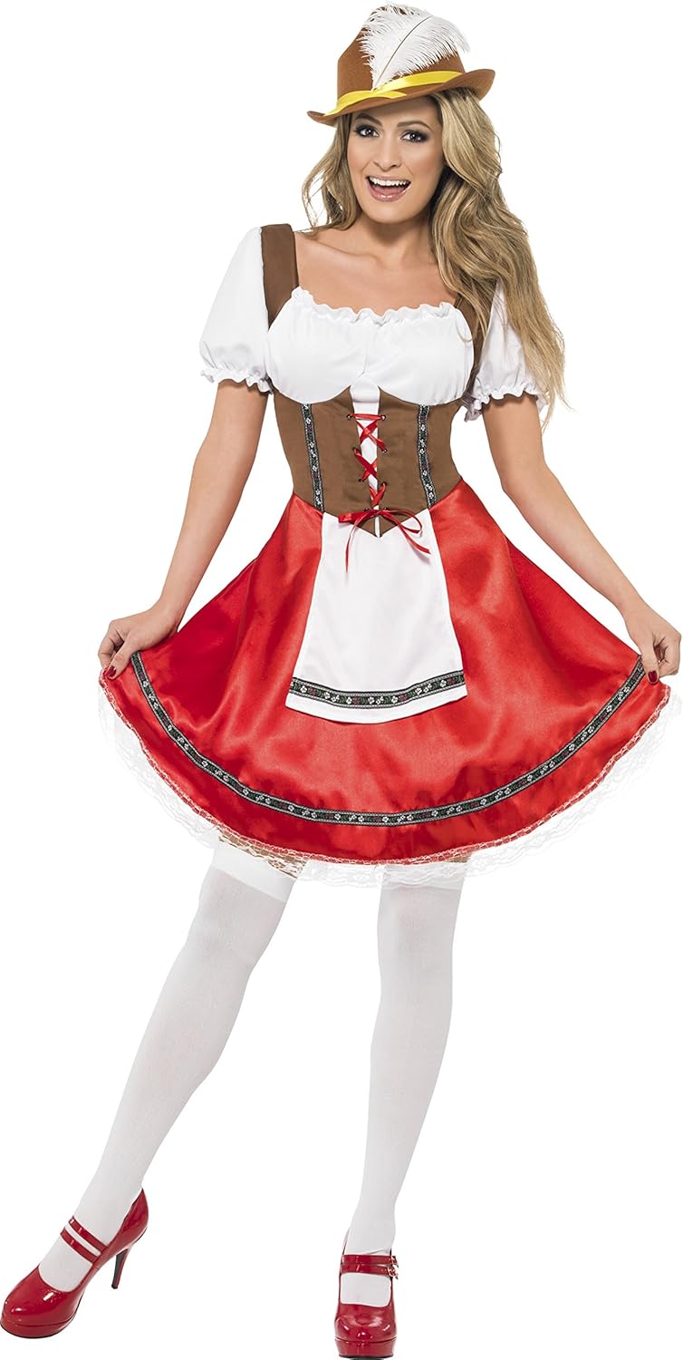 Smiffys Bavarian Wench Costume - Adult Size X1 1