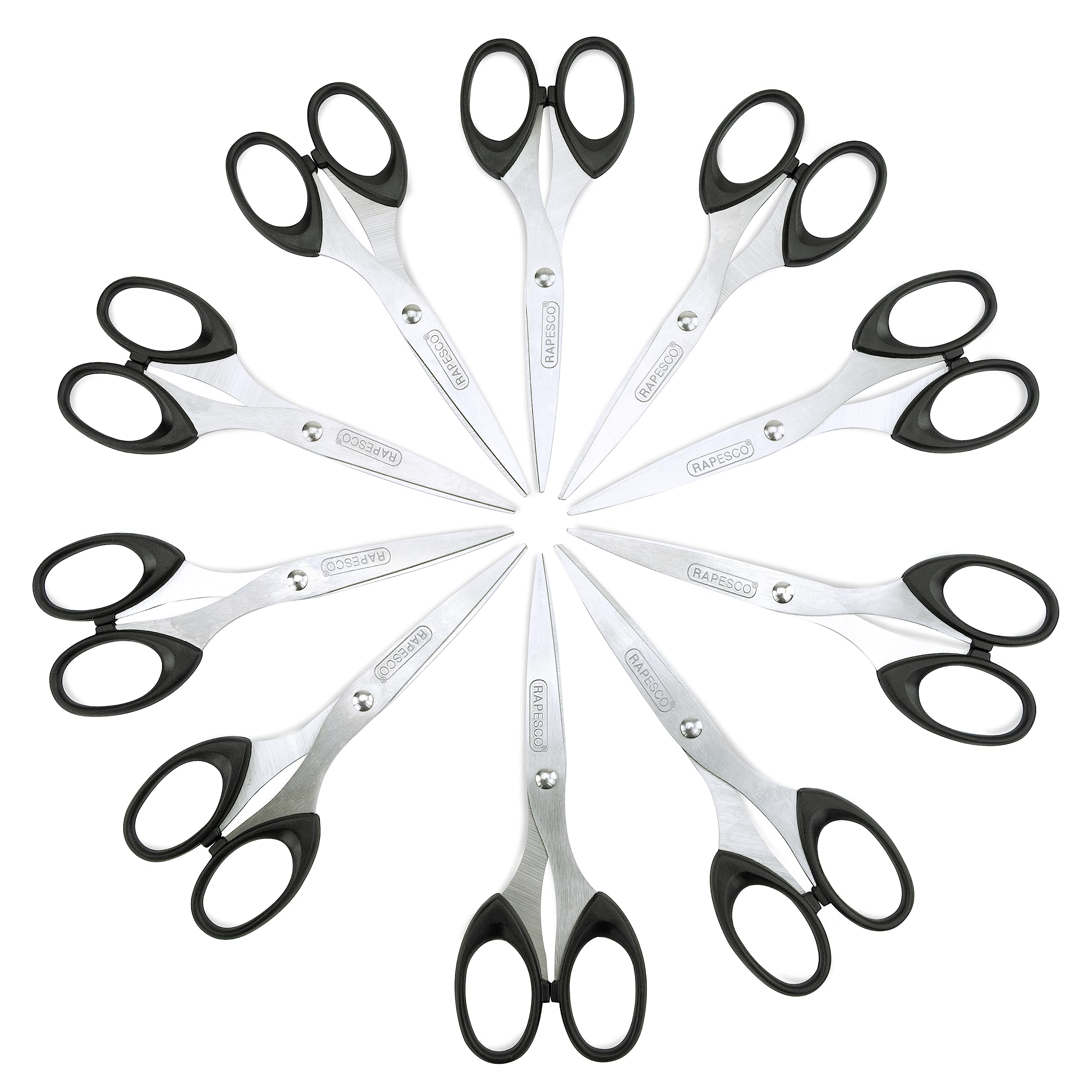 RAPESCO 1579 Business Pack - 10 x 16cm Stainless Steel Scissors for Office & Retail Use 6