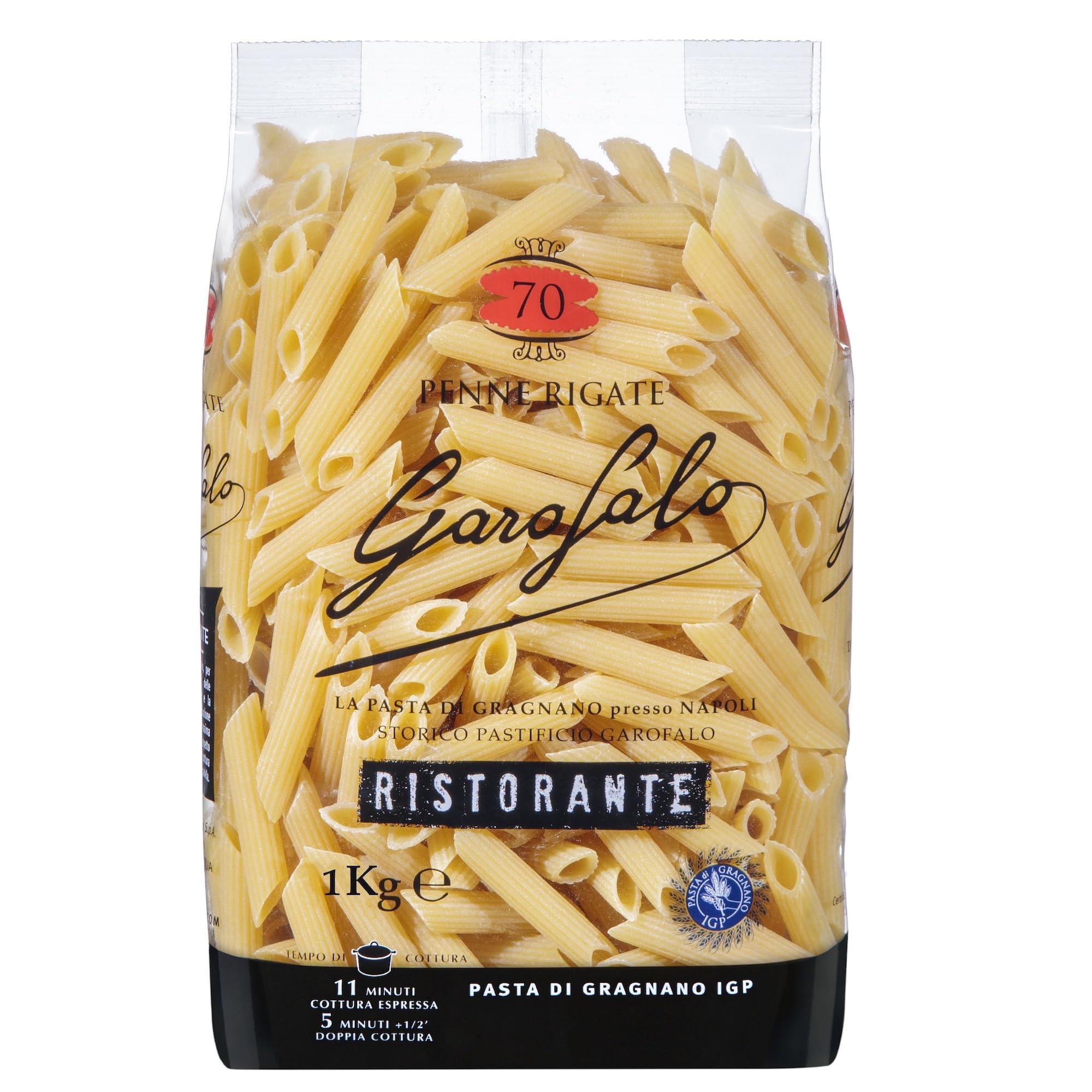 Garofalo Penne Dried Pasta - 1kg, Made with Durum Wheat Semolina, Vegan & Vegetarian Friendly 1