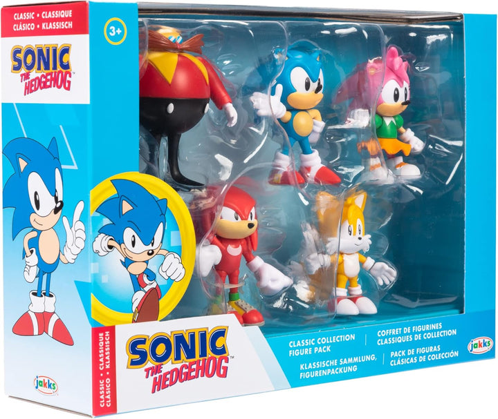 JAKKS Pacific Sonic the Hedgehog - 5-Pack 6cm Figurines (414524)