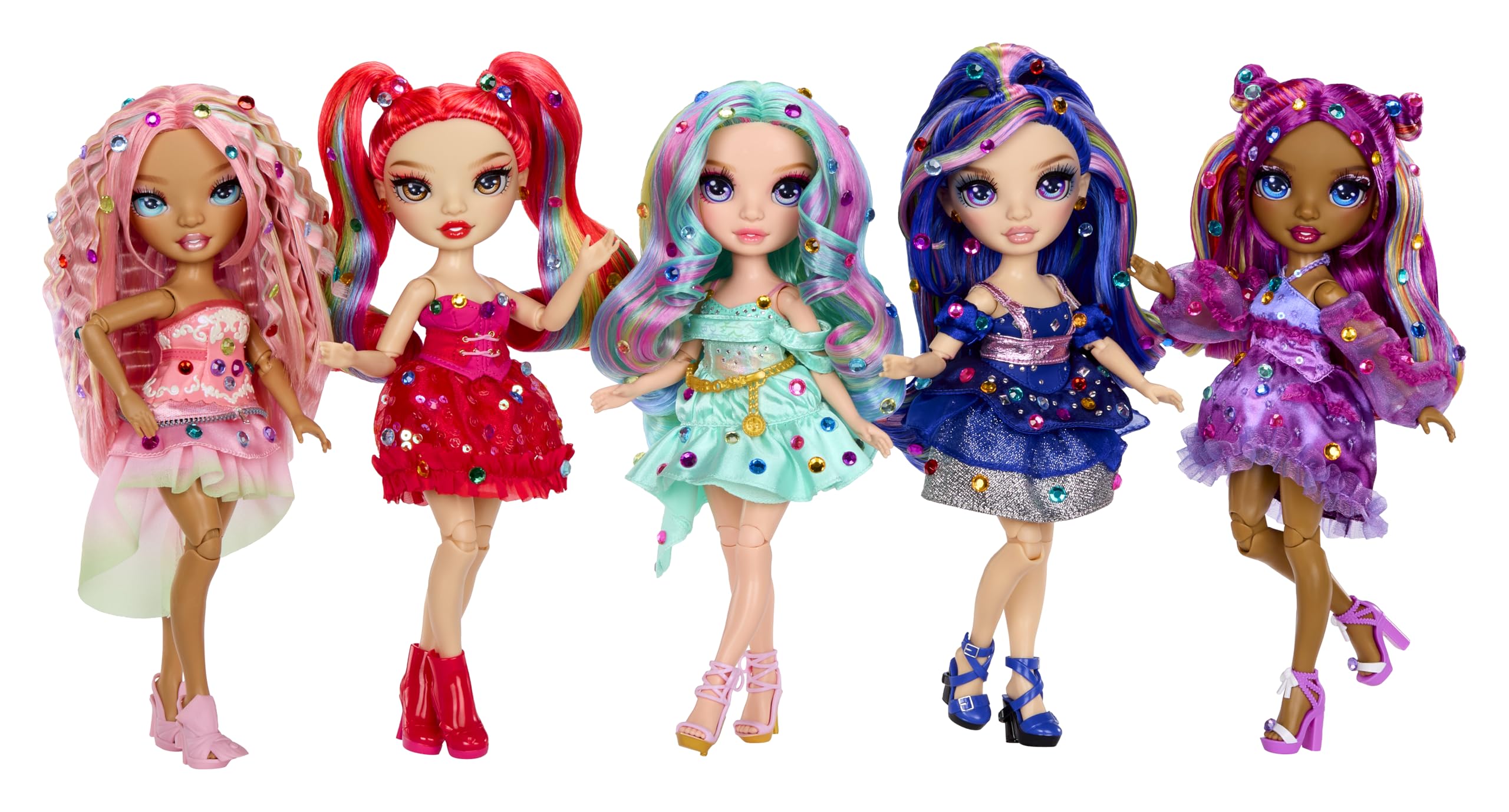 Rainbow High Adeline Rose Be Dazzling Doll - 28cm Fully Articulated Fashion Doll with Bedazzling Tool 7