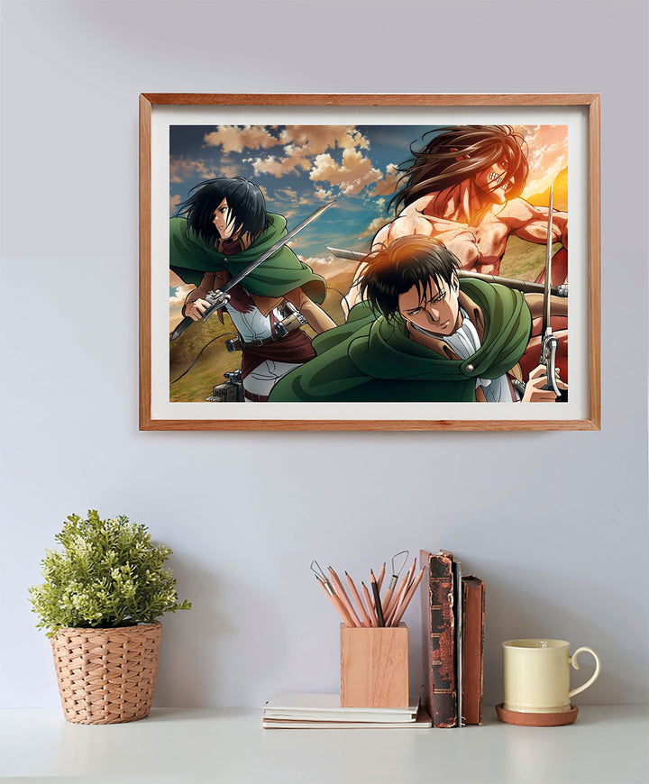 Clementoni Attack On Titan Puzzle - 500-Piece Adult Puzzle - Made in Italy