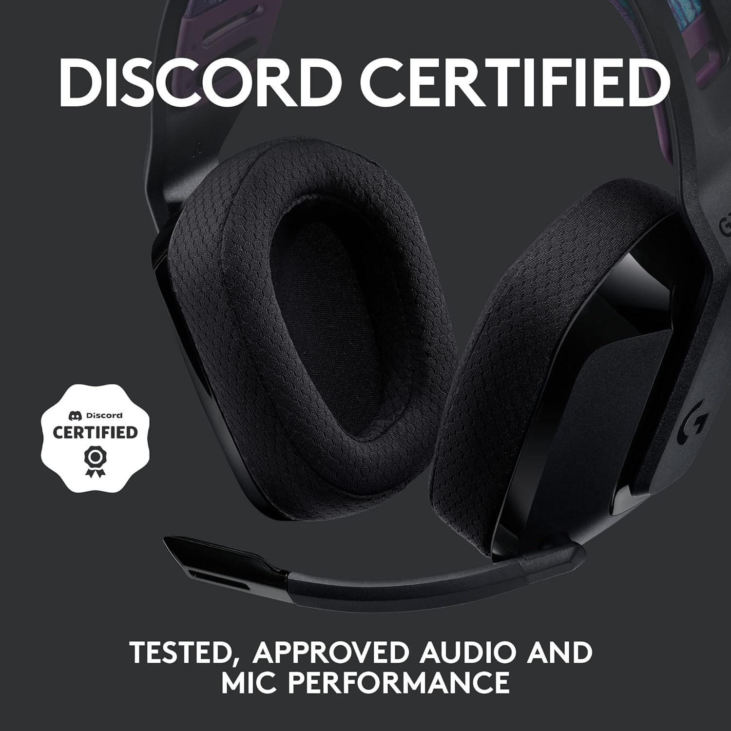 Logitech G G535 LIGHTSPEED Wireless Gaming Headset - 40mm Drivers, Lightweight 236g, USB Plug & Play for PC and PlayStation 7