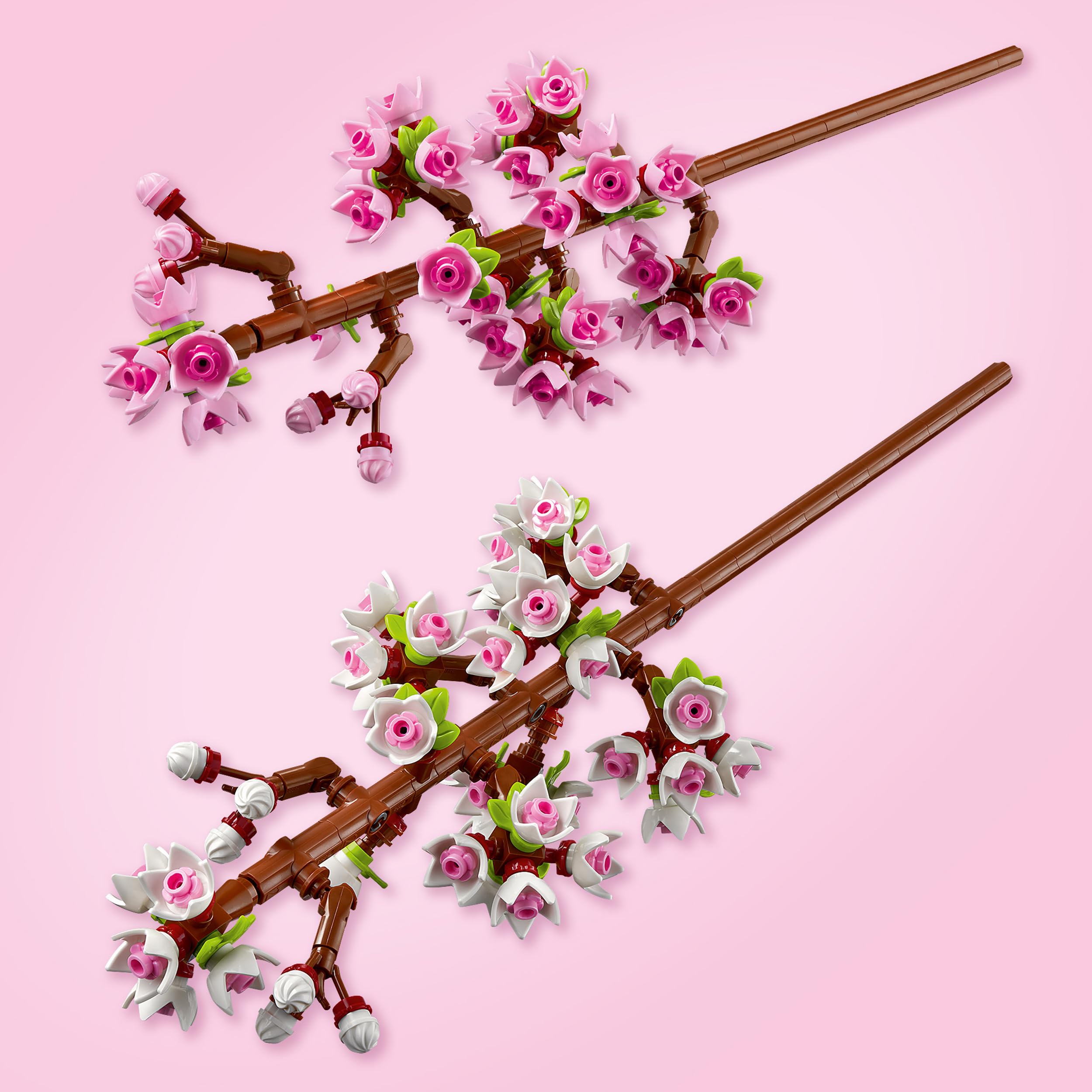 LEGO Botanicals Cherry Blossoms Building Set 40725 | Customizable Faux Flowers for Ages 8+ 6