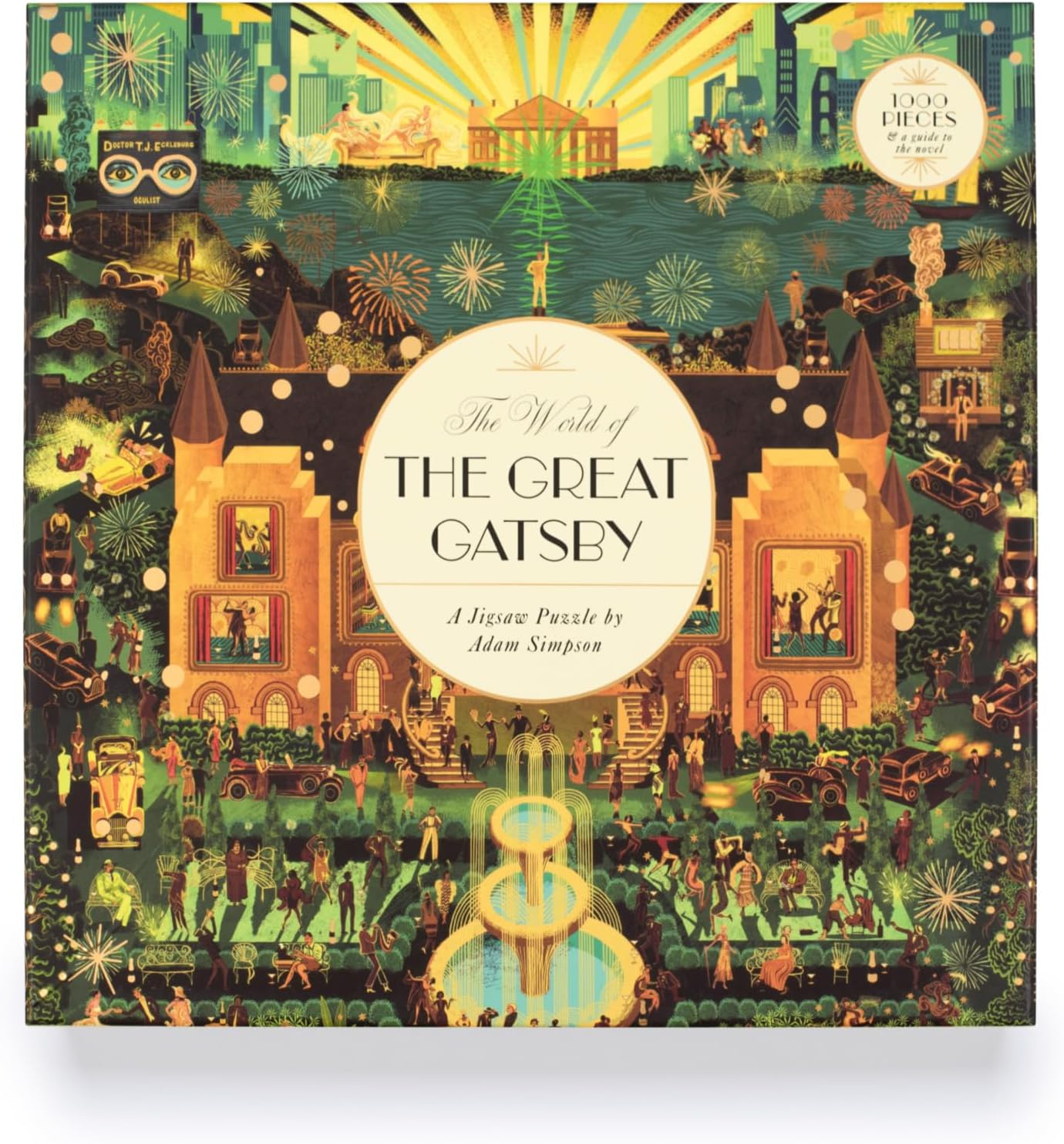 The World of the Great Gatsby Puzzle - 1000 Piece Jigsaw 8