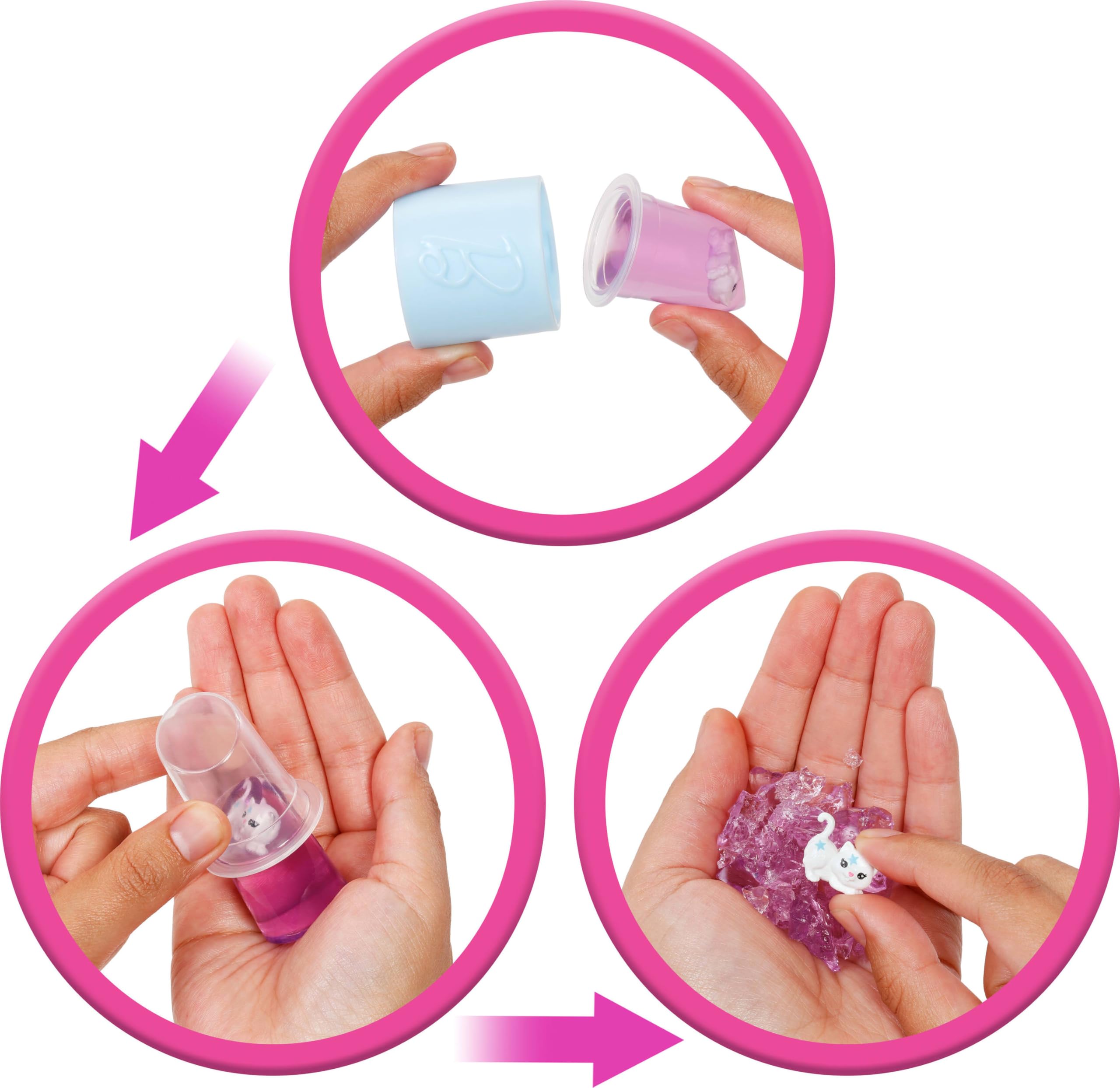 Barbie Party Unboxed Doll & Accessories, Glam Party Series with 10 Surprises | Model JFY66 7