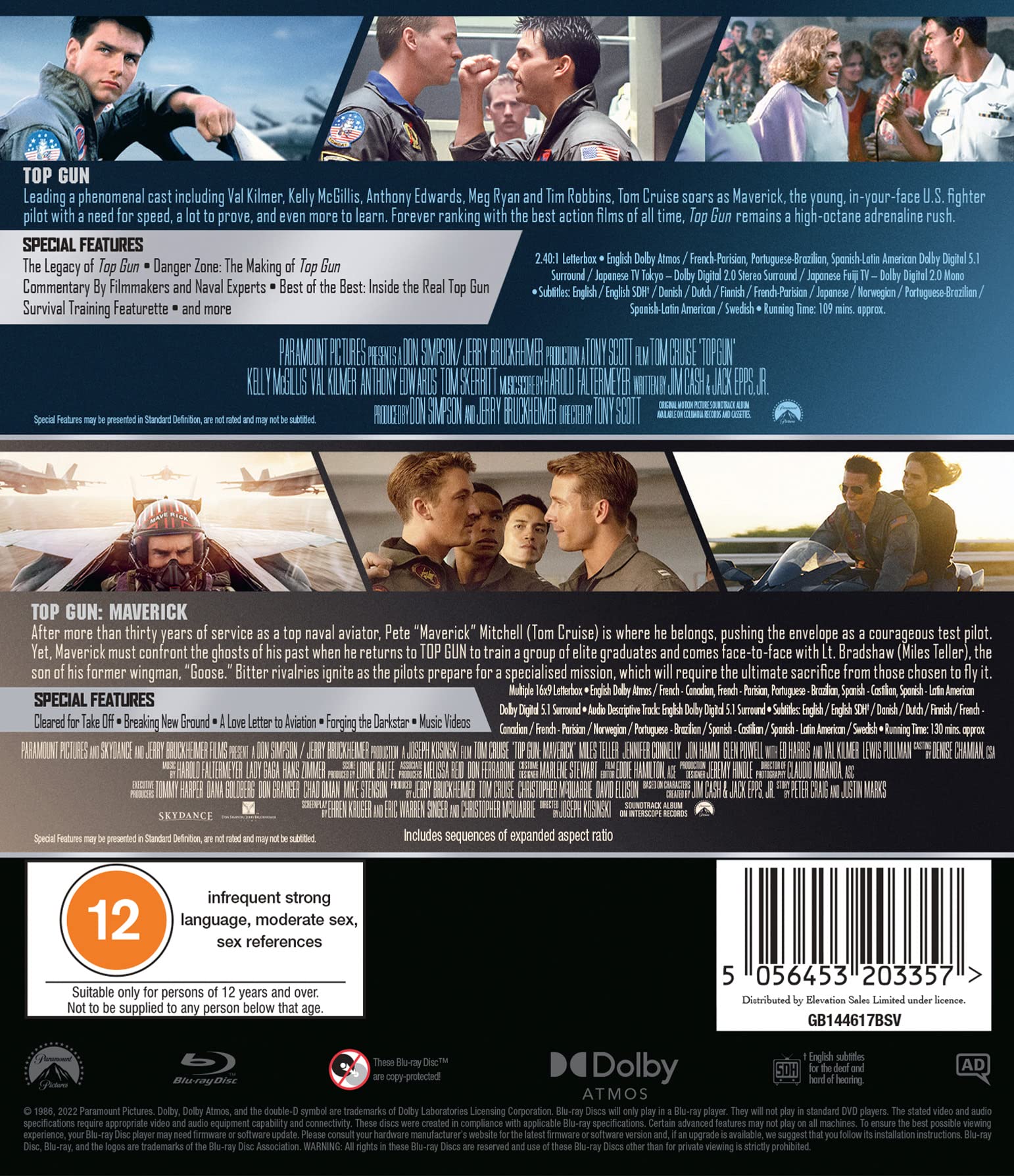 Top Gun Double Pack [Blu-ray] 3