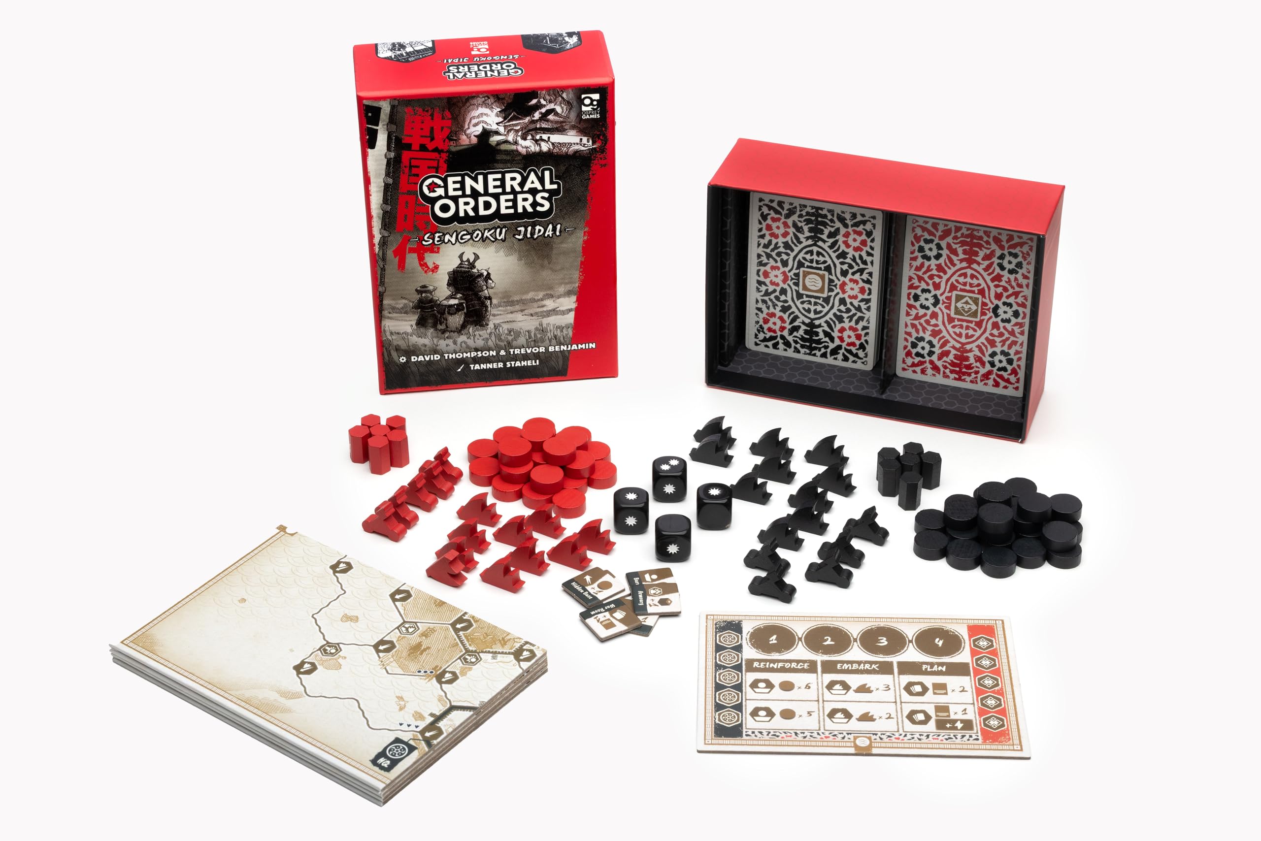 Osprey Games General Orders Sengoku Jidai Board Game 5