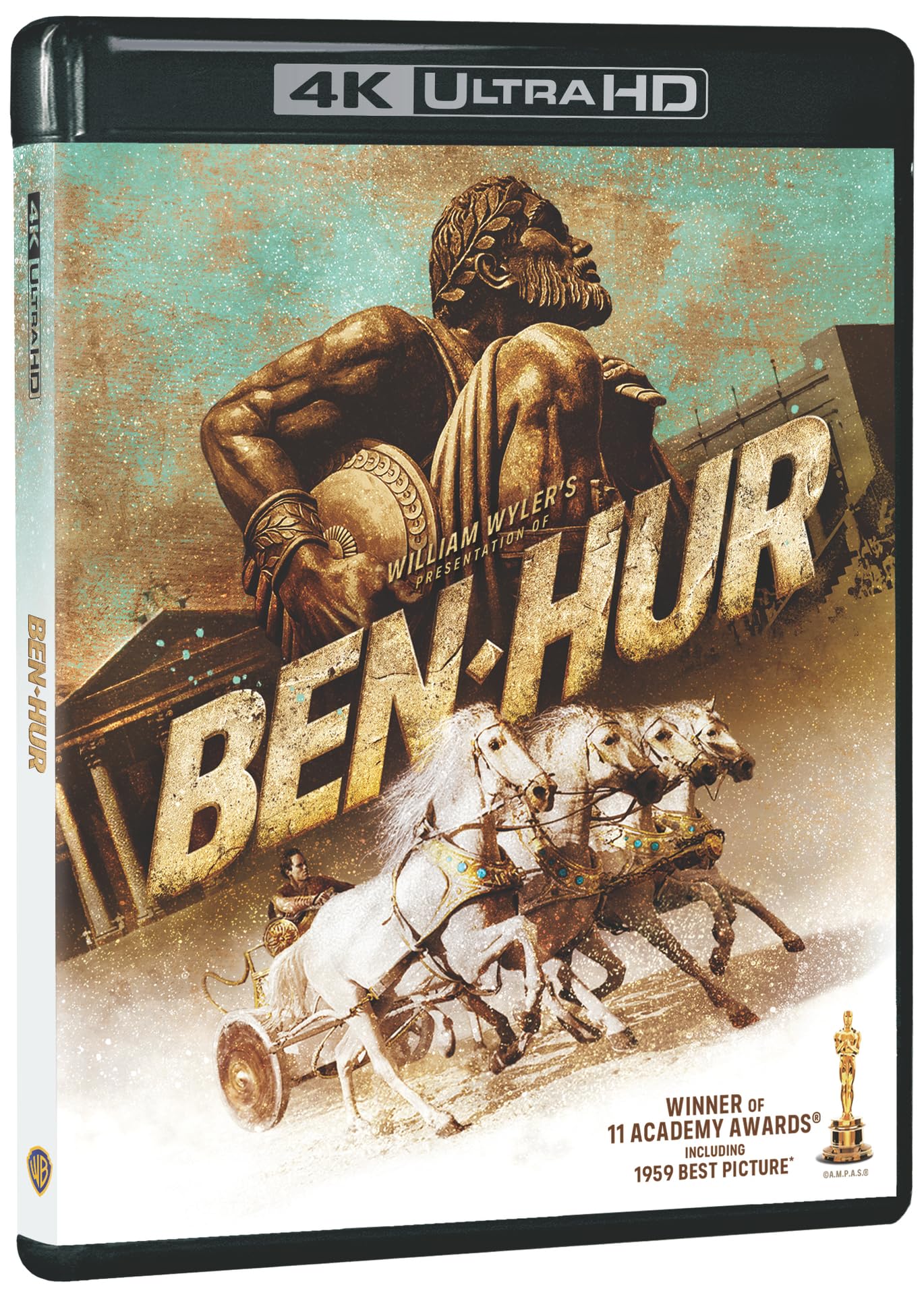 Ben-Hur [4K Ultra HD] [1959] [Blu-ray] [Region Free]