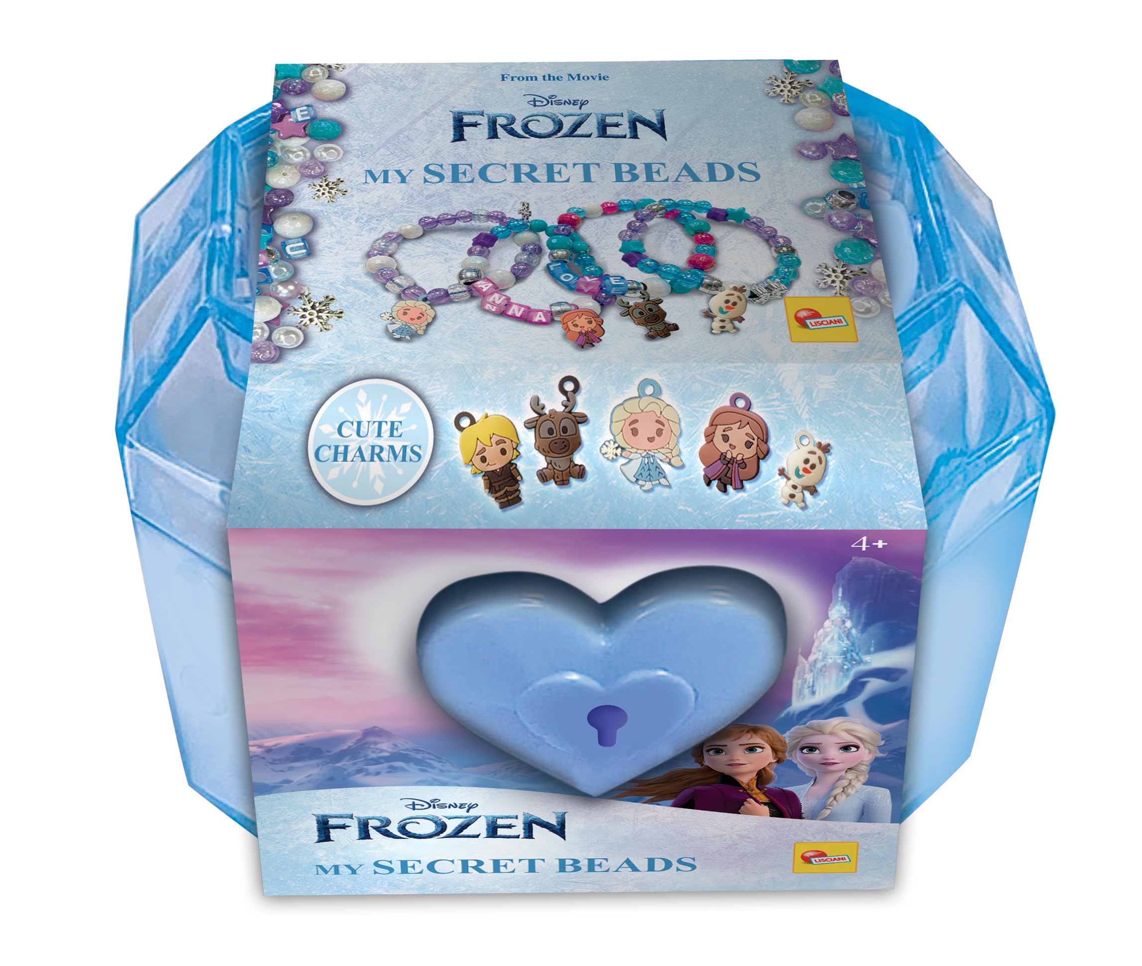Liscianigiochi FROZEN: My secret Beads Jewellery Creation Kit for Kids 3+ 2