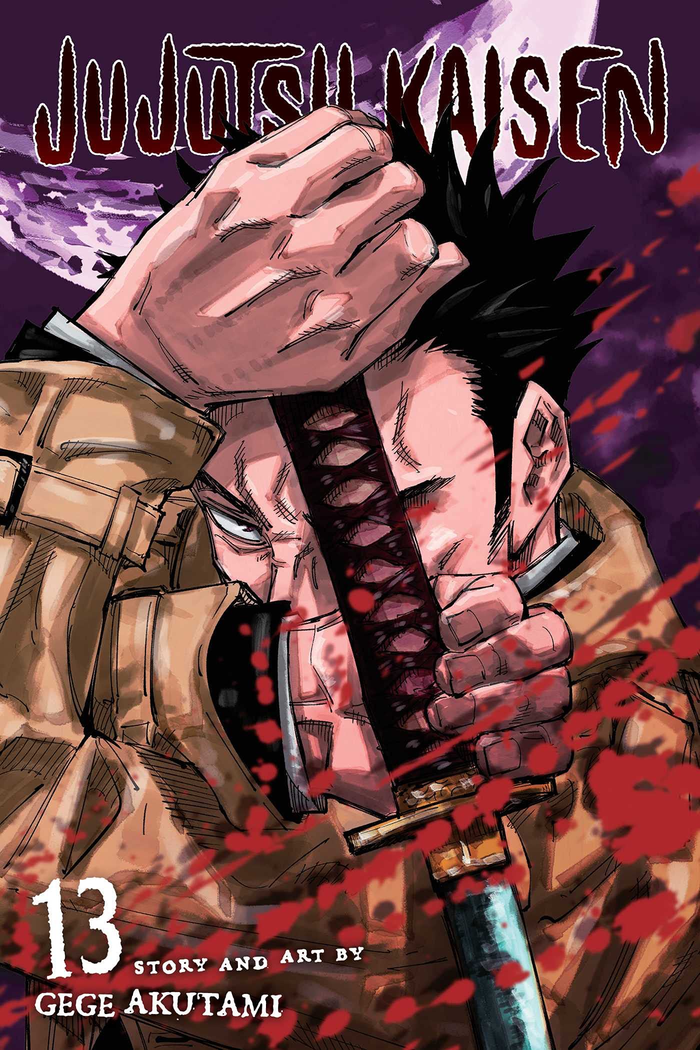 Jujutsu Kaisen, Vol. 13 by Gege Akutami | Paperback Fiction Horror Graphic Novel 1