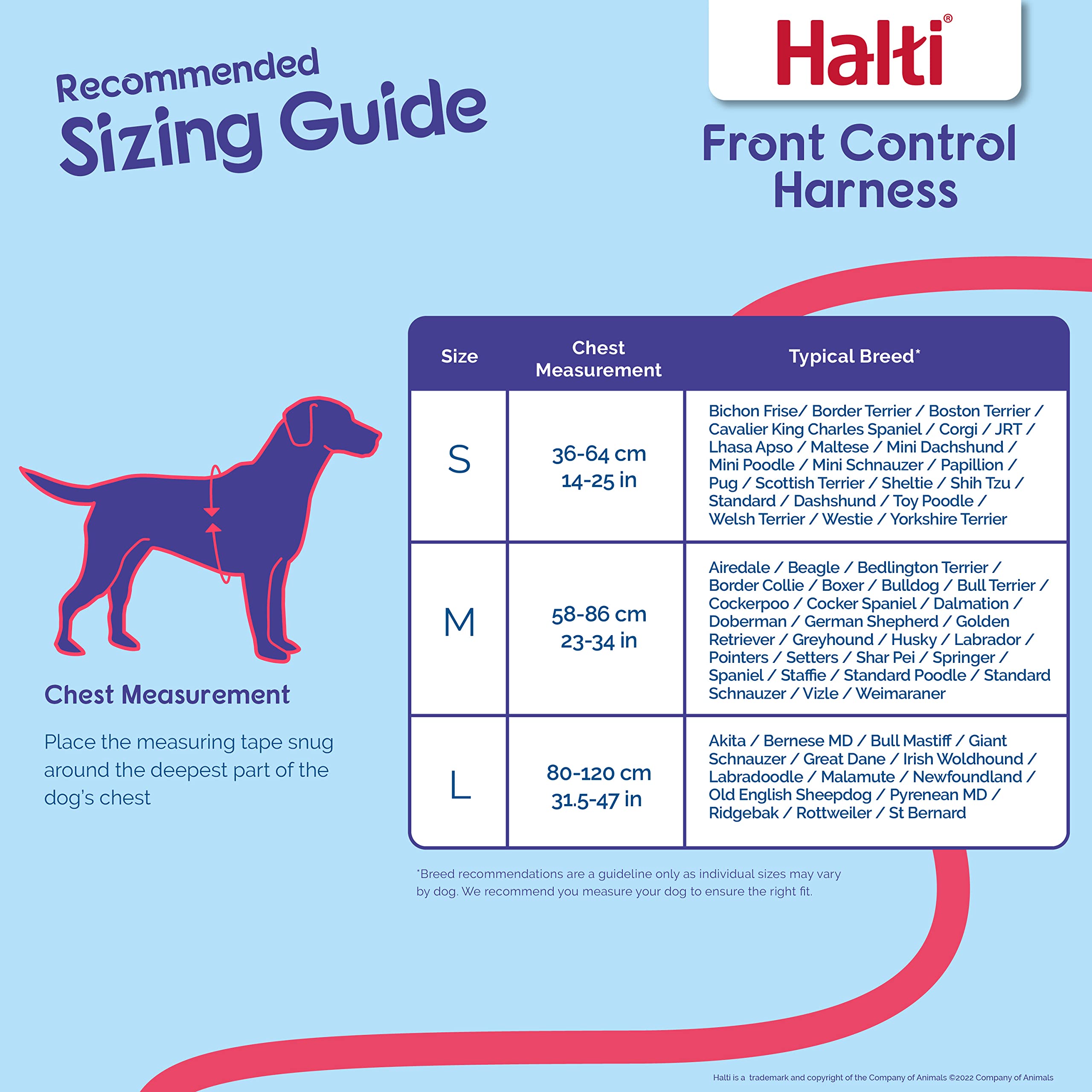 Halti Front Control Dog Harness - Stops Pulling | Medium Size | Neoprene Padding 3