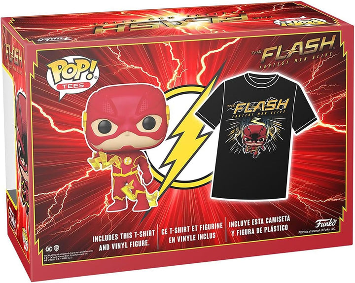 Funko Pop! & Tee DC Comics - The Flash Vinyl Figure & T-Shirt Bundle (63644)