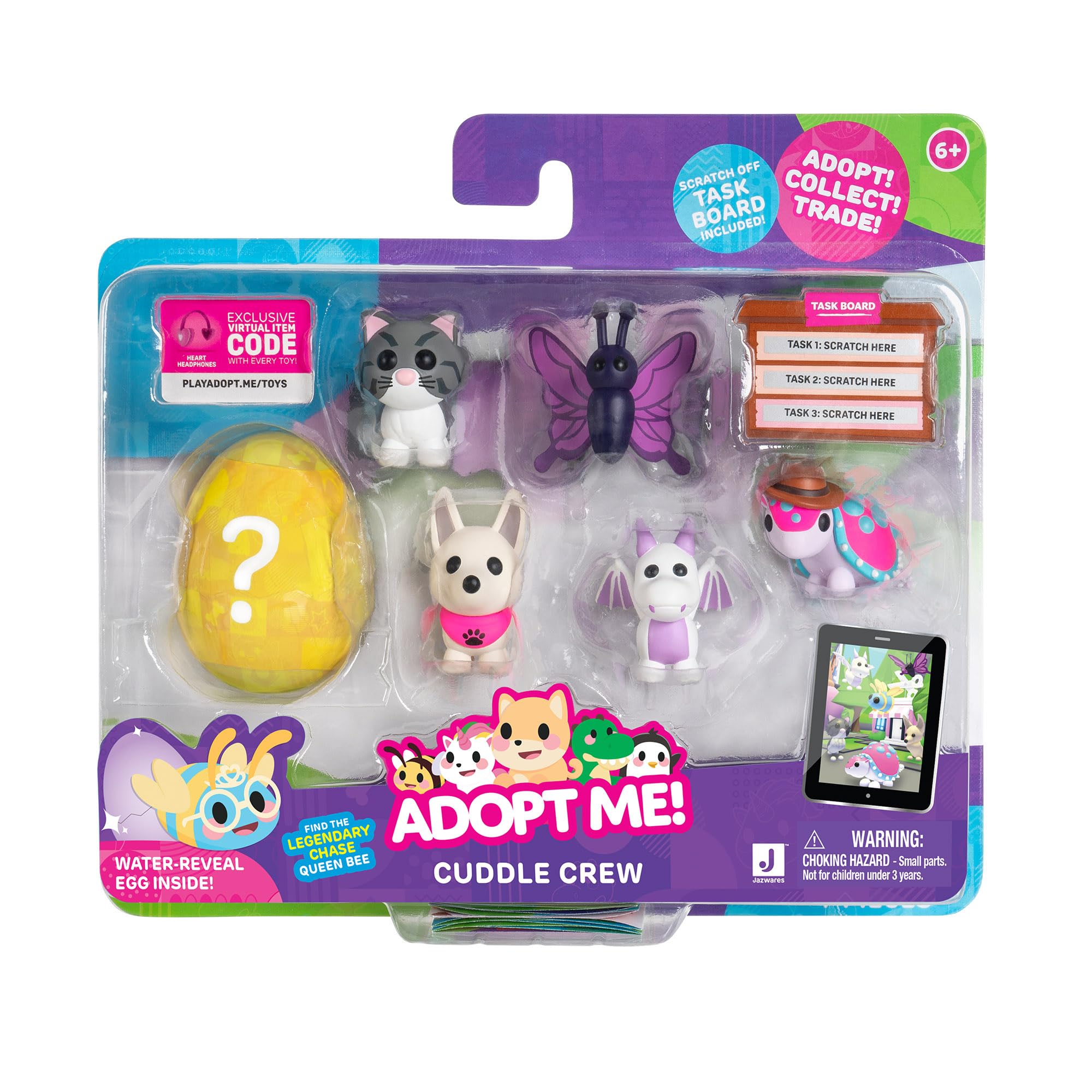 Adopt Me! Pets Multipack Cuddle Crew - Hidden Mystery Pet & Virtual Item Code 9