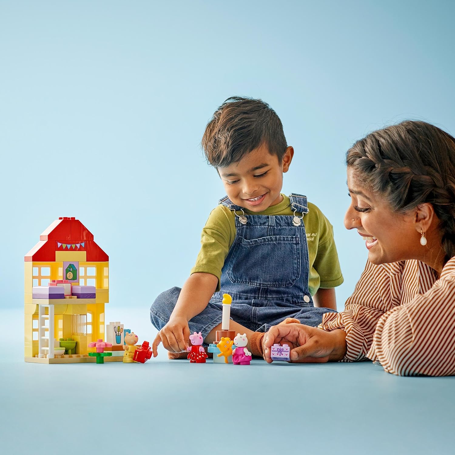 LEGO DUPLO Peppa Pig Birthday House Playset - Building Toy for 2+ Year Olds 6