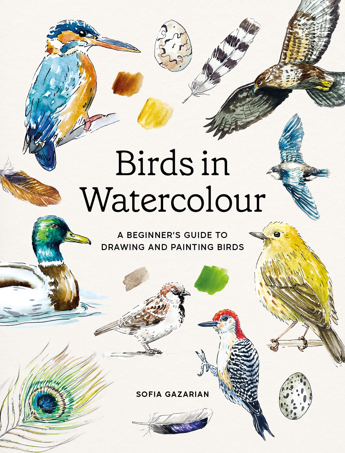 Quadrille Publishing Birds in Watercolour - Beginner's Guide to Drawing & Painting Birds | Flexibound