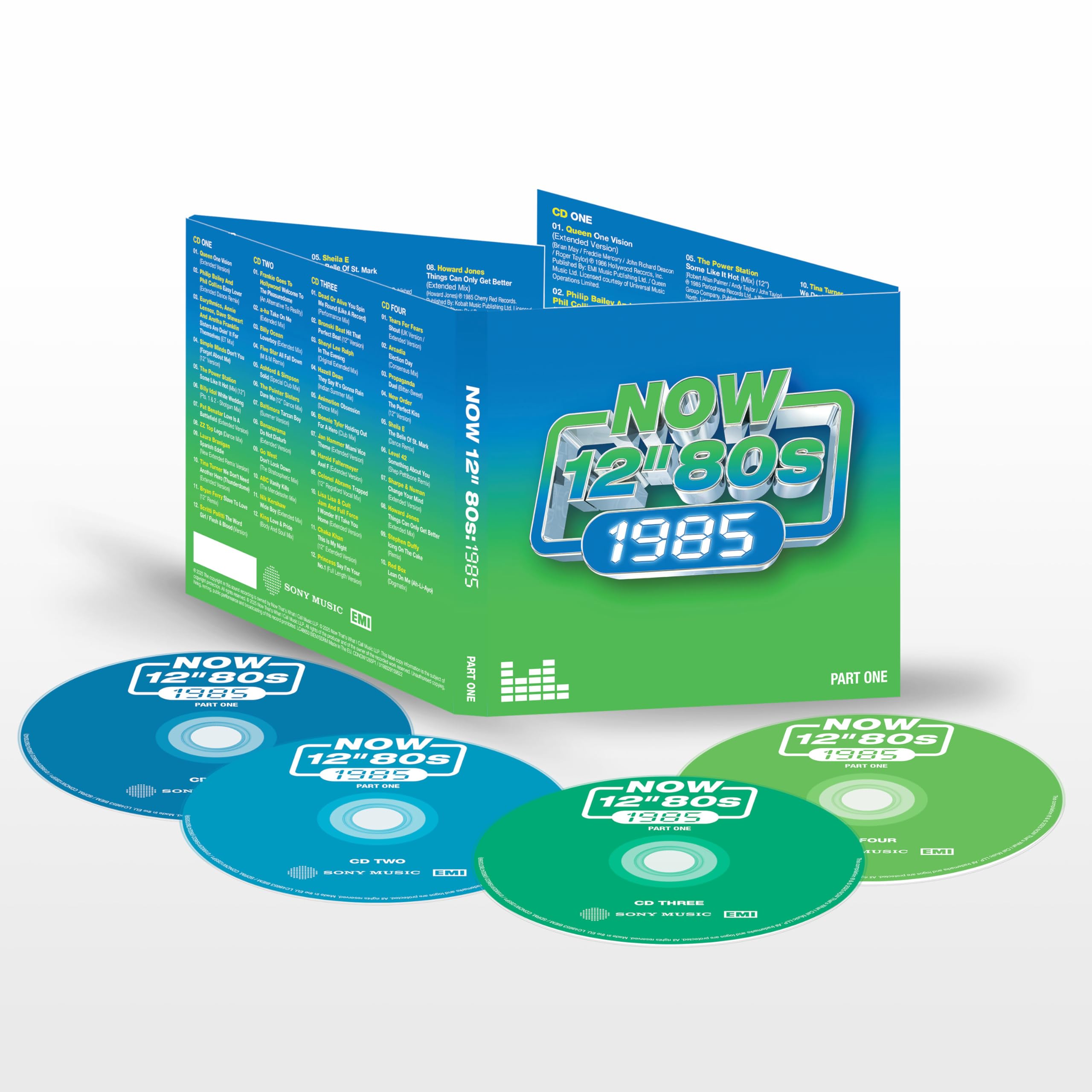 Now Twic NOW 12” 80s: 1985 – Part One 4CD Set 1