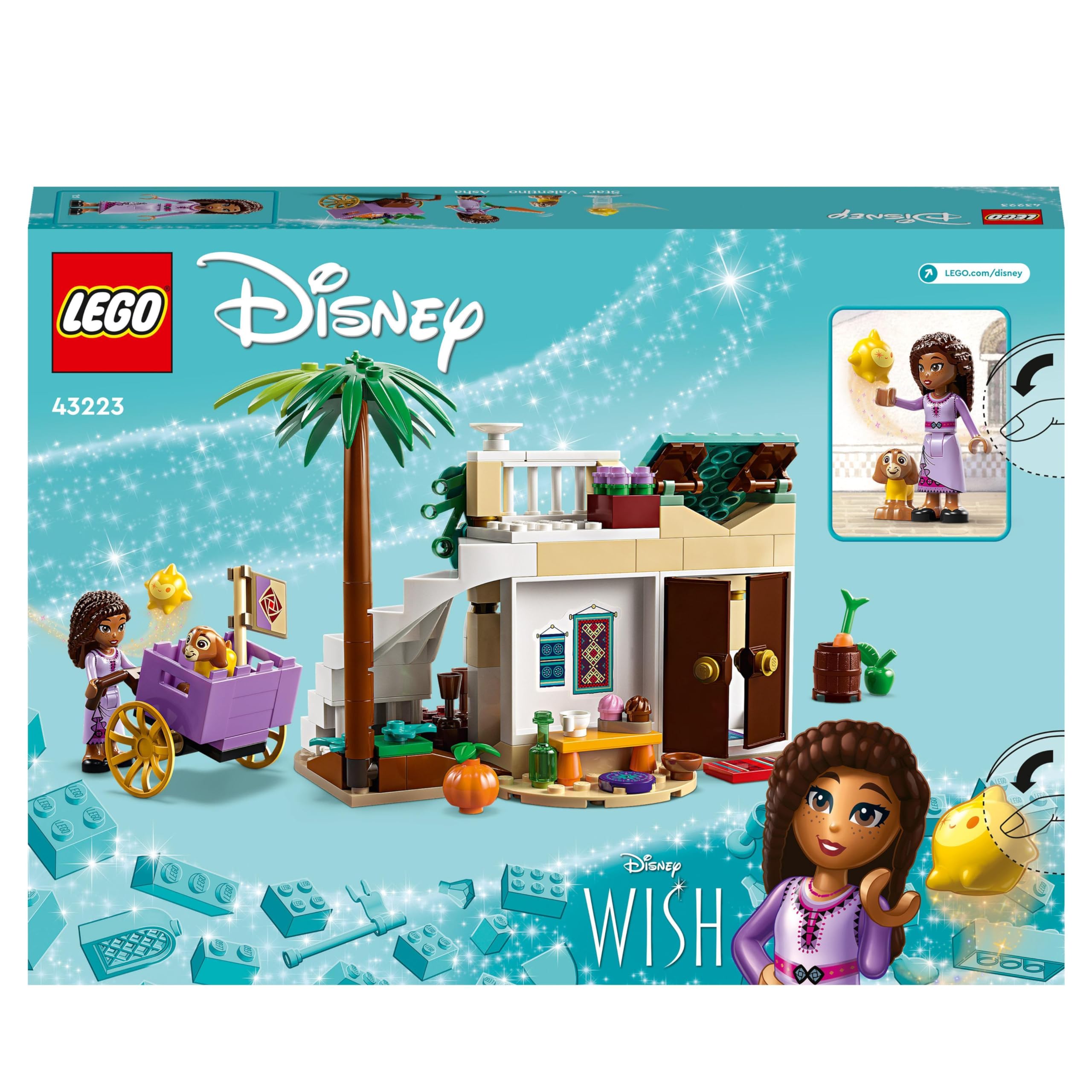 LEGO 43223 Disney Wish Asha in the City of Rosas - Building Set for Ages 6+ 17