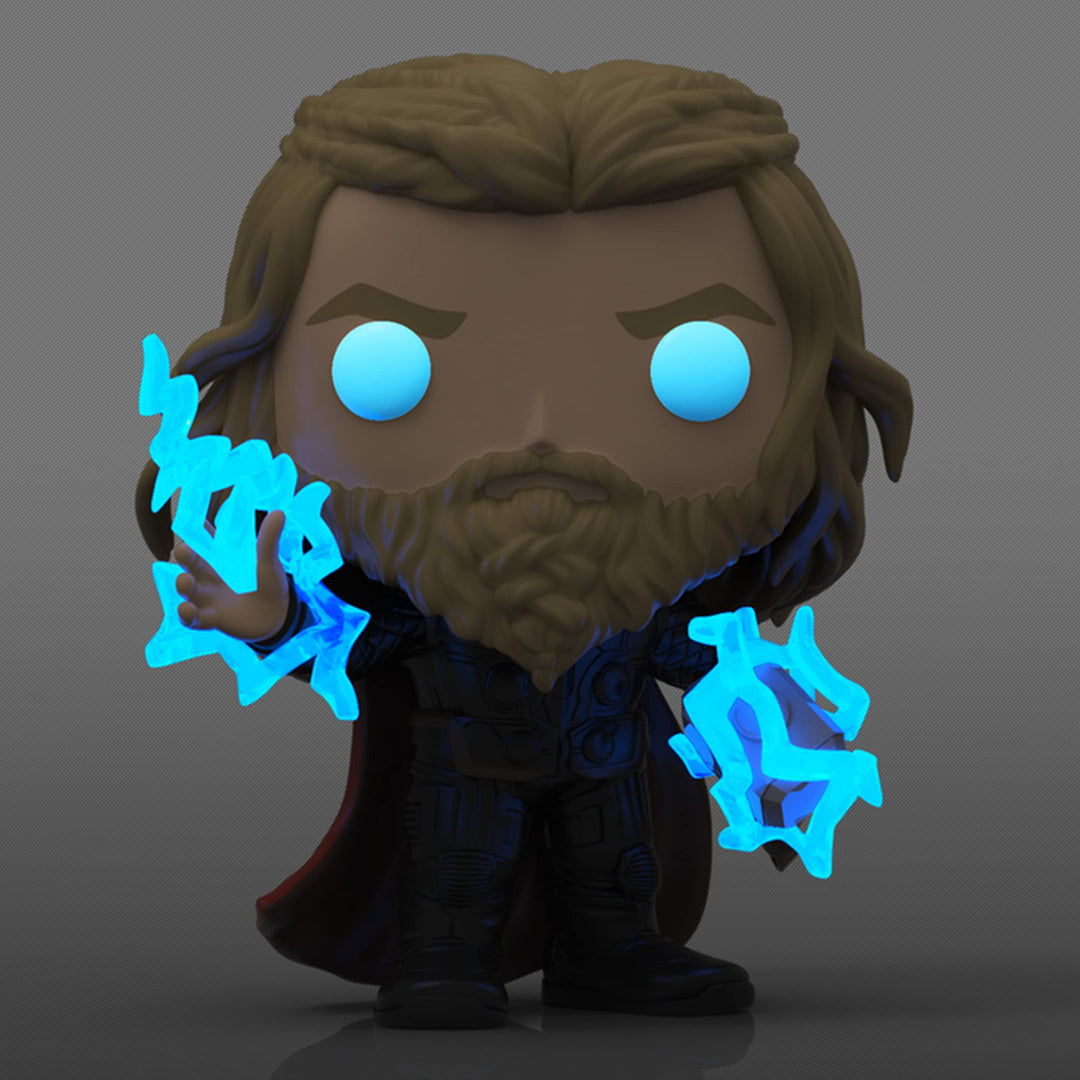 Funko Pop! Marvel Avengers: Endgame - Thor with Thunder Glow in the Dark Vinyl Figure