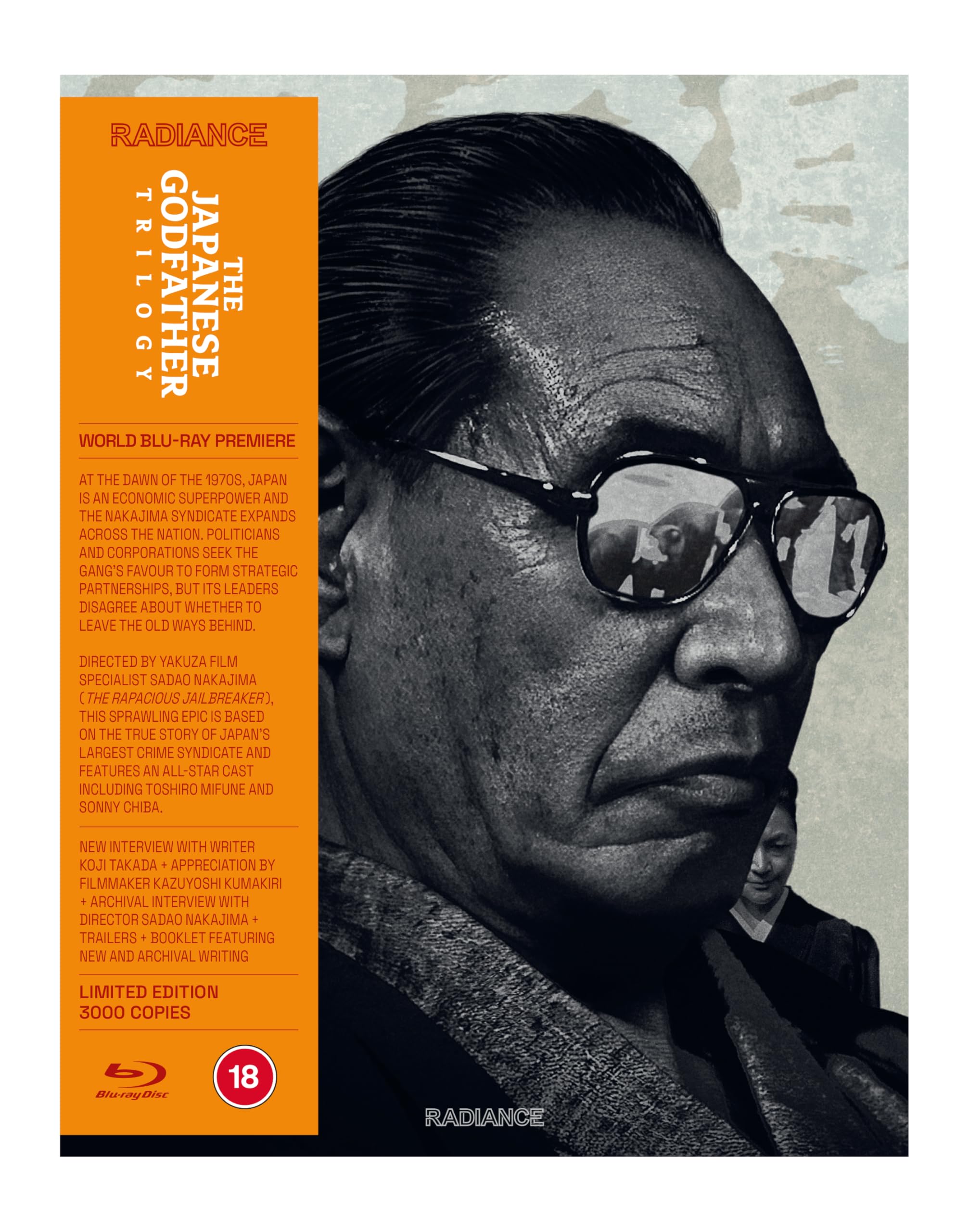 The Japanese Godfather Trilogy (Limited Edition) [Blu-ray] [Region A] 1