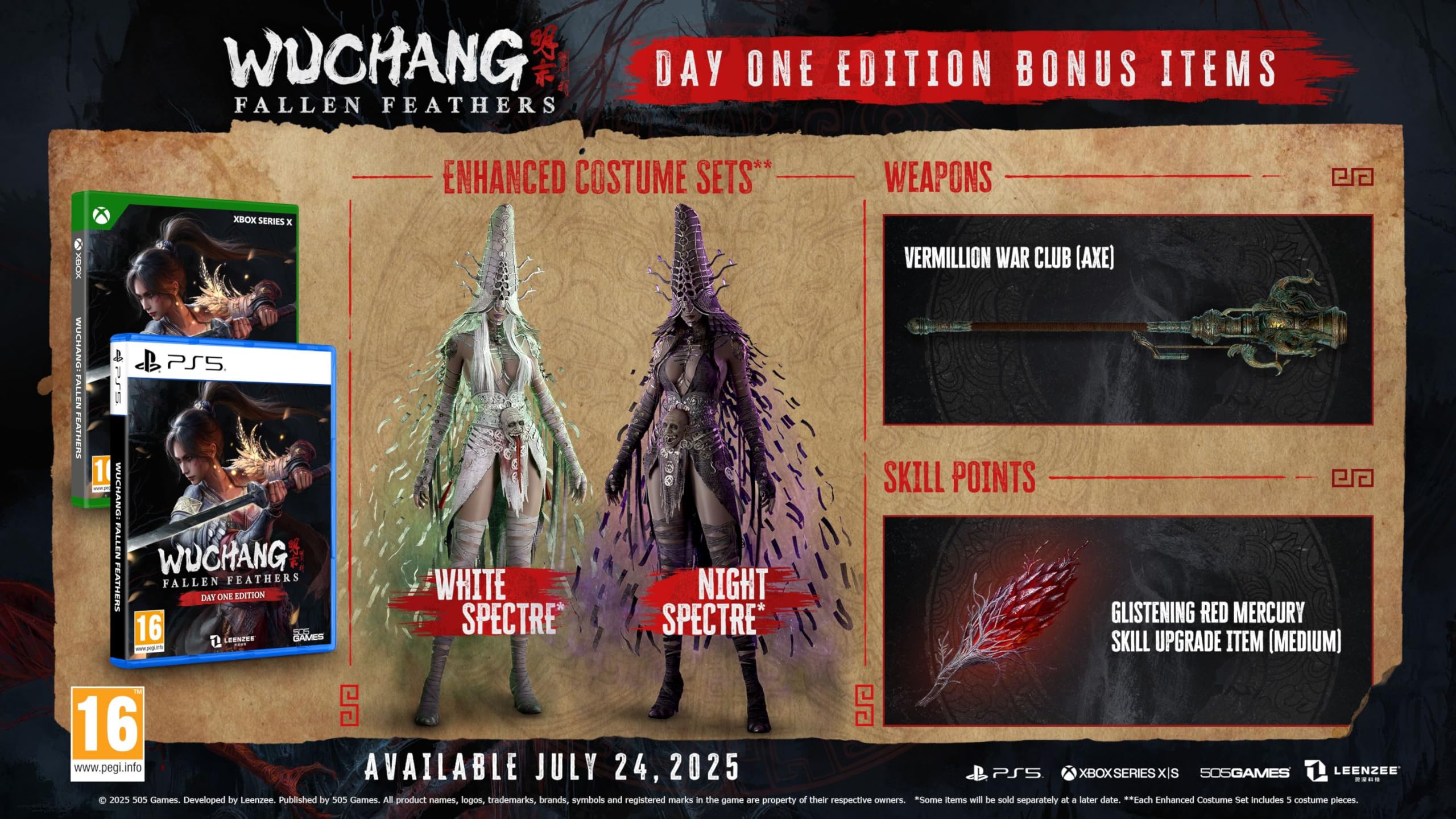 WUCHANG: Fallen Feathers Day One Edition - PS5 7