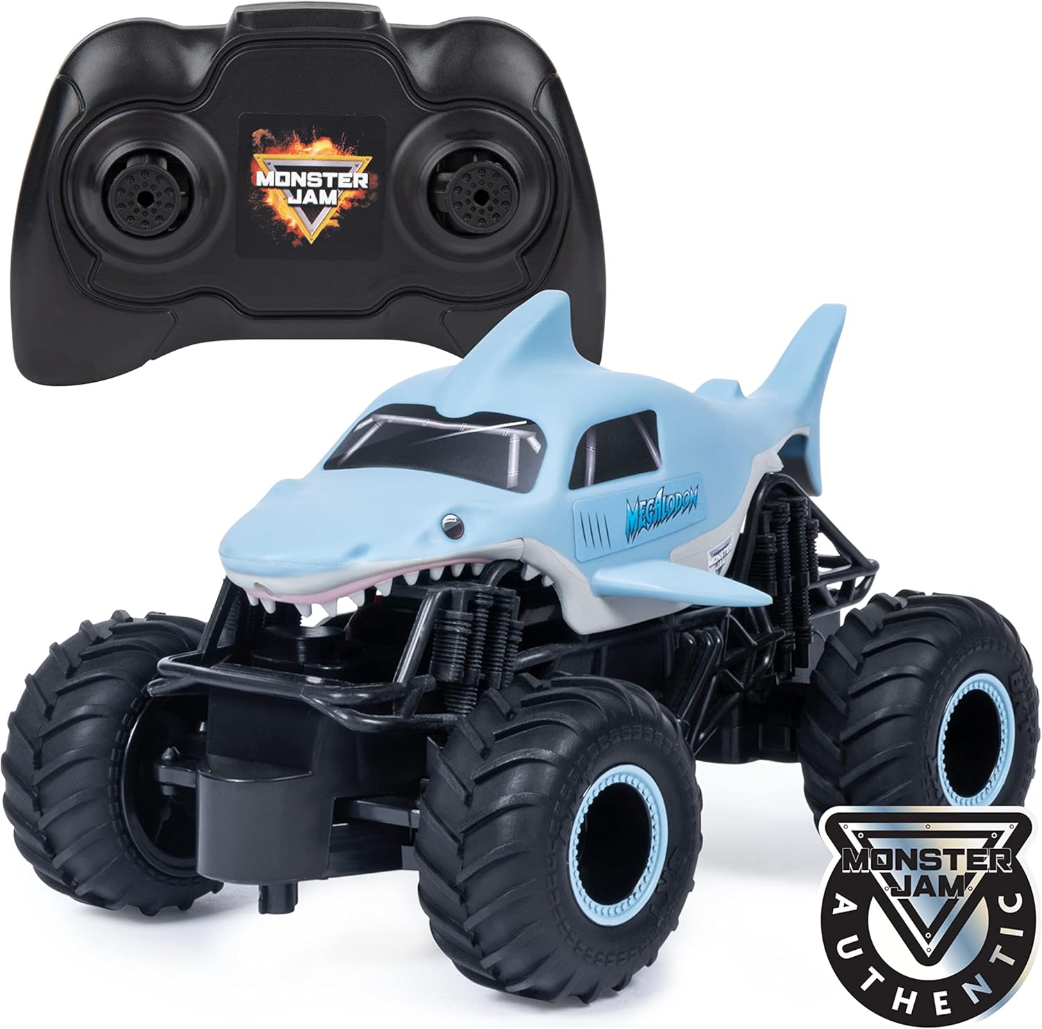 Monster Jam Megalodon Remote Control Truck - 1:24 Scale, 2.4 GHz, Ages 4+ 1