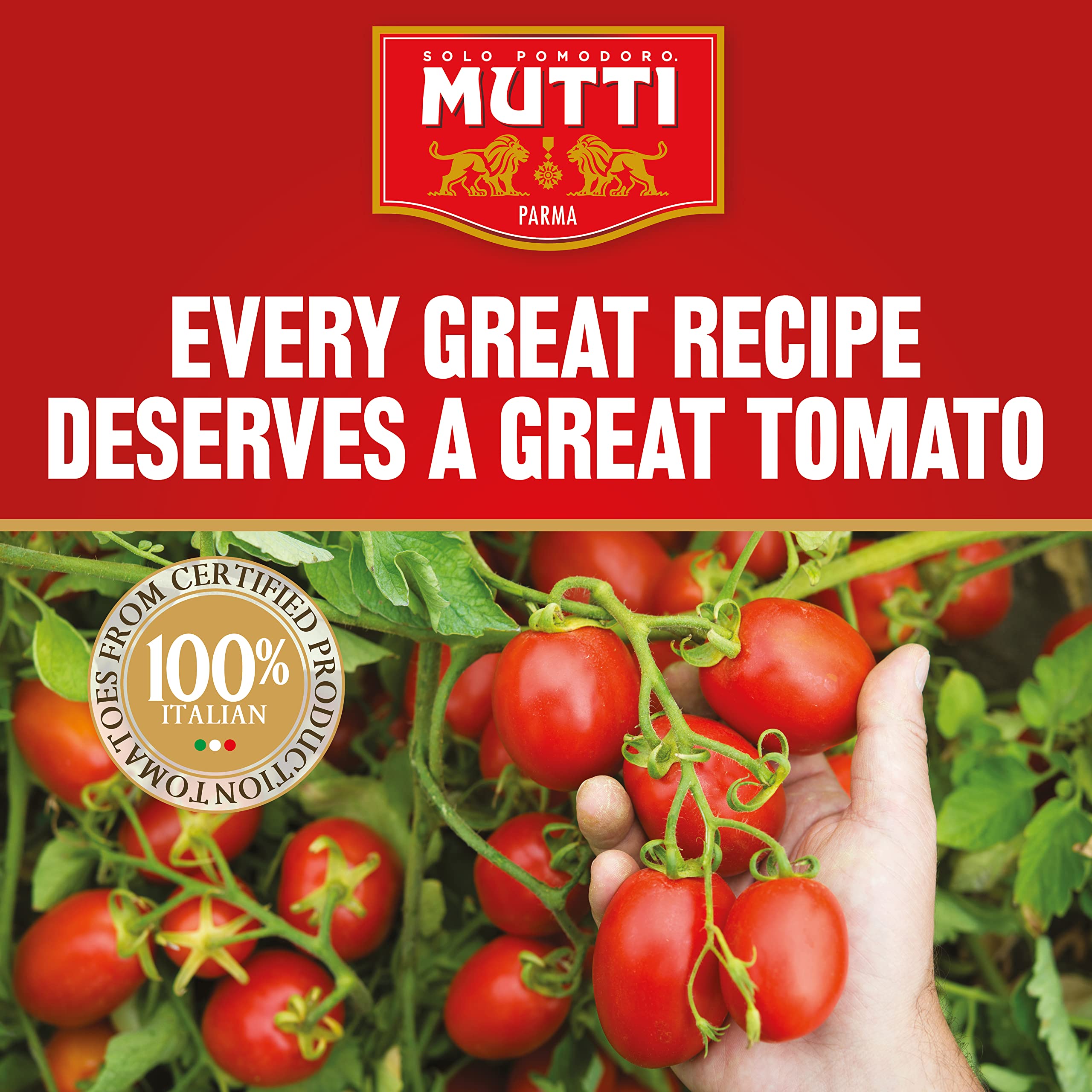 Mutti Finely Chopped Tomatoes - 100% Italian Tomatoes, No Additives | 4 x 400g Pack 3