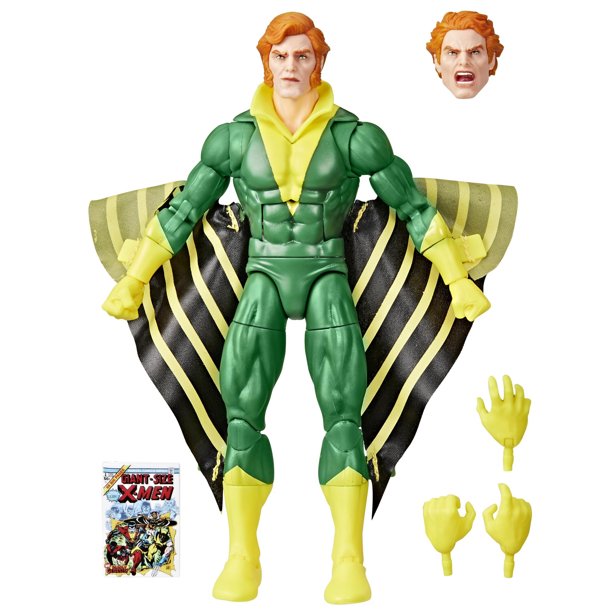 Marvel Legends Series Banshee Action Figure - 6-Inch Collectible with Articulation & Accessories