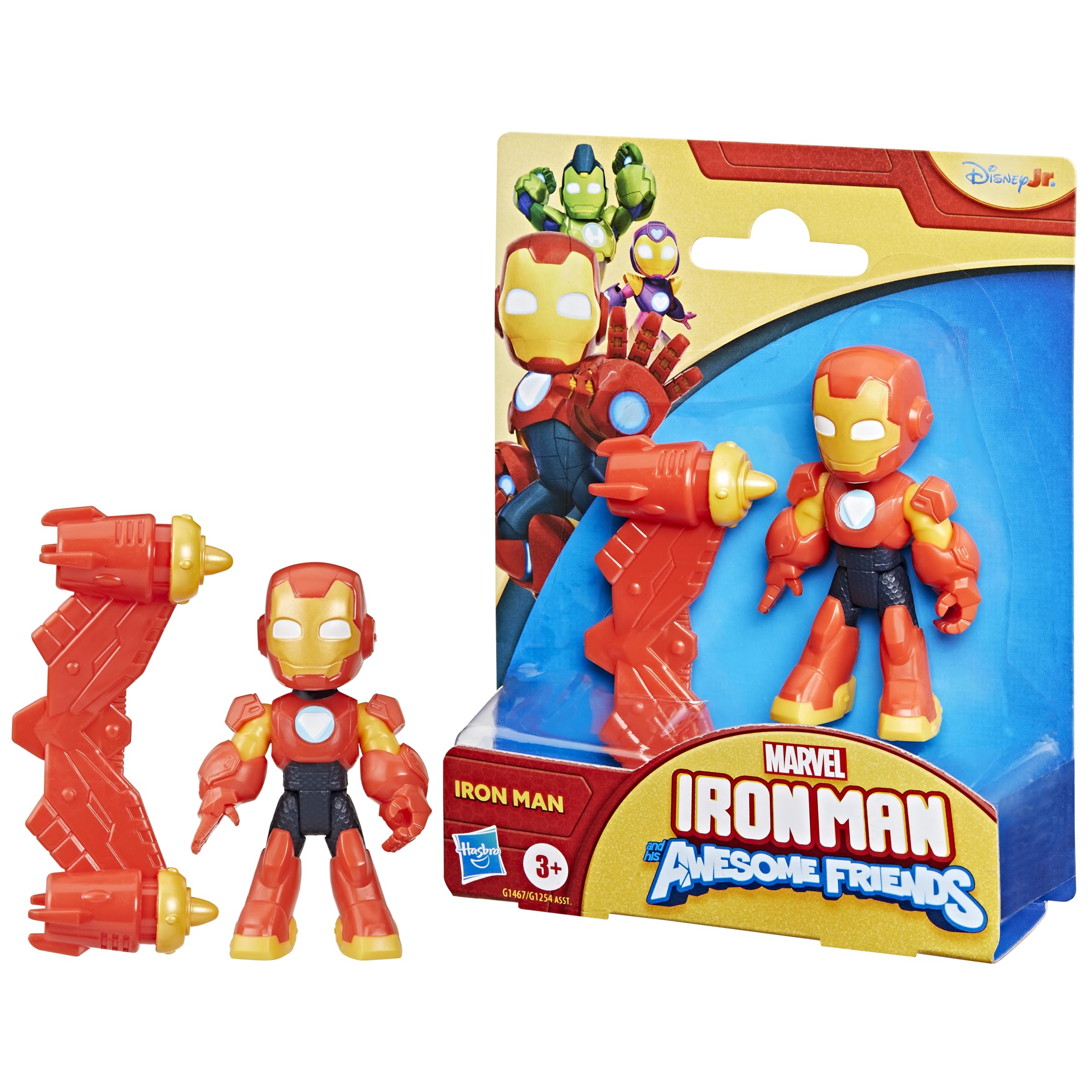 Marvel Iron Man Action Figure Toy with Accessory | 7.6-cm (3 inch) | Ages 3+