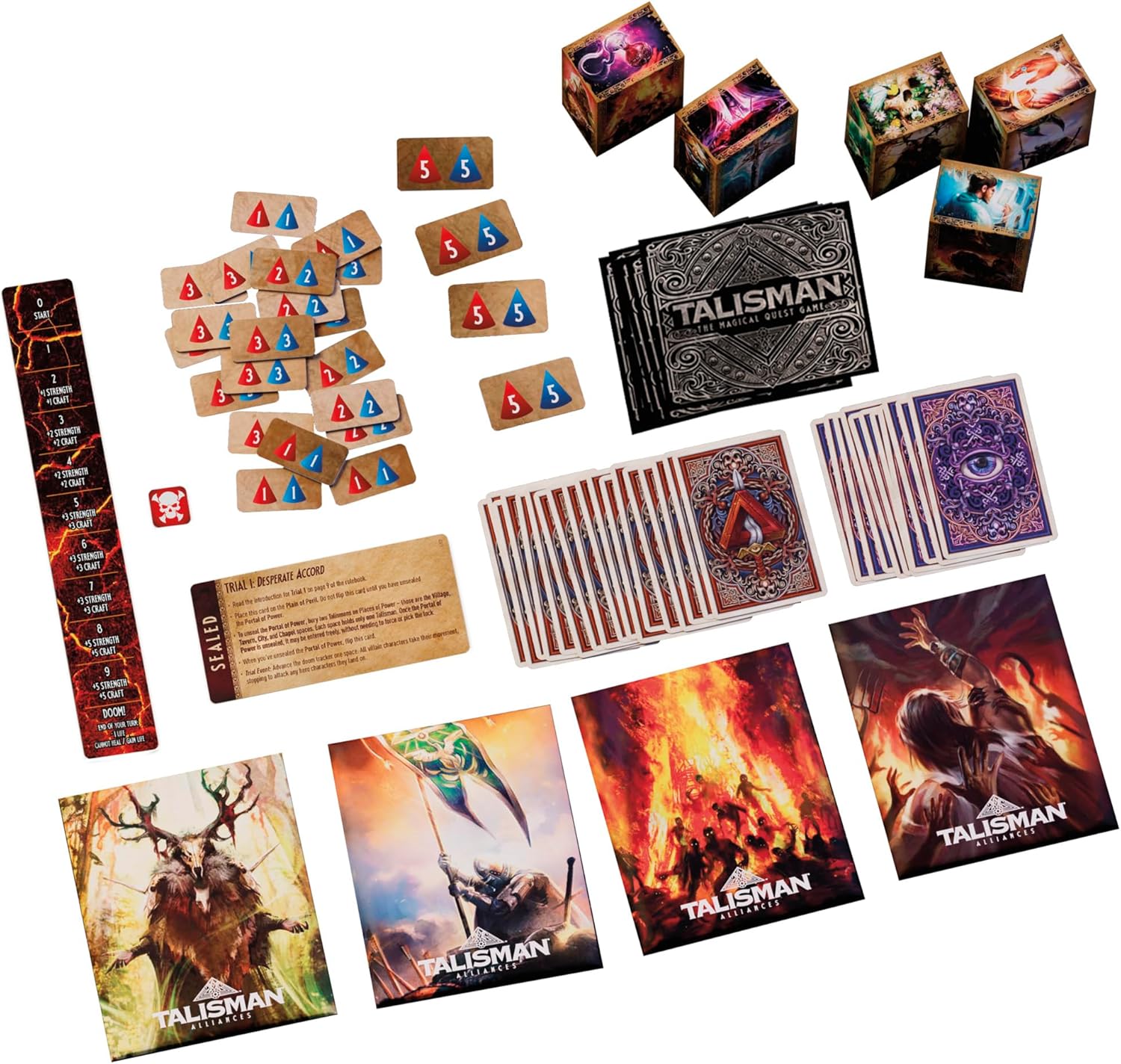 Avalon Hill Talisman Alliances: Fate Beckons Board Game Expansion 12