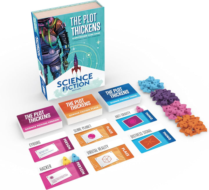 Bright Eye Games The Plot Thickens: Science Fiction Edition Card Game (TPT003)