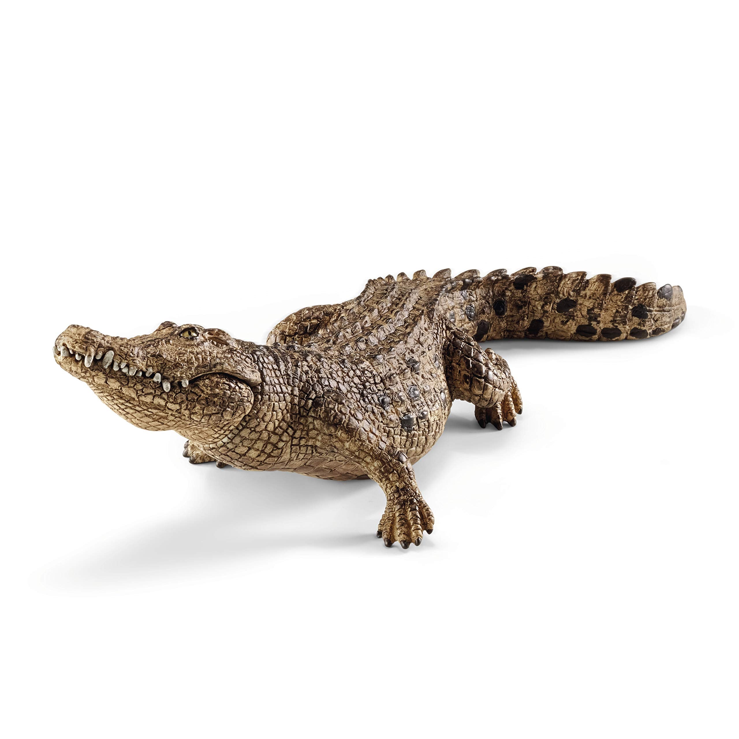 Schleich 14736 Crocodile with Movable Jaw - Wild Life Animal Figurine for Kids 3-8 Years 1
